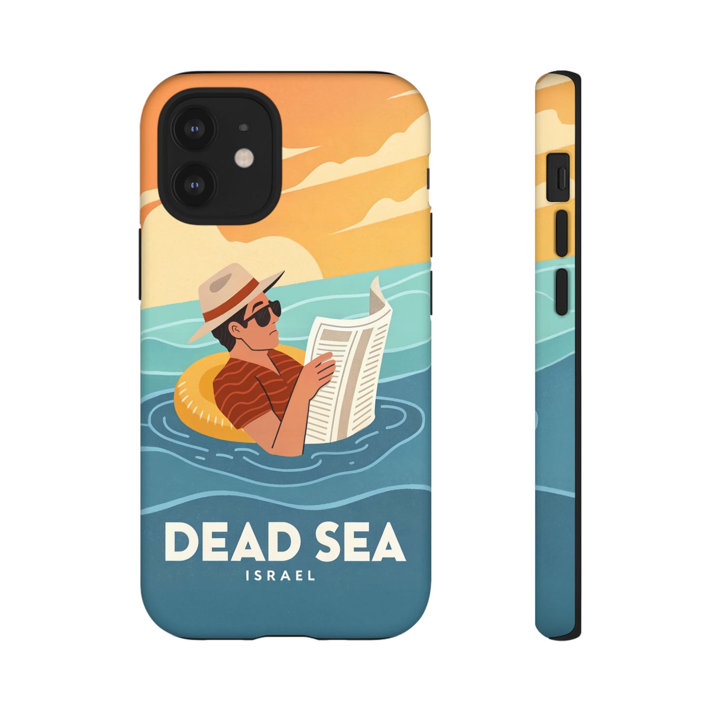 Dødehavet – Retro Flytende Mann Mobildeksel