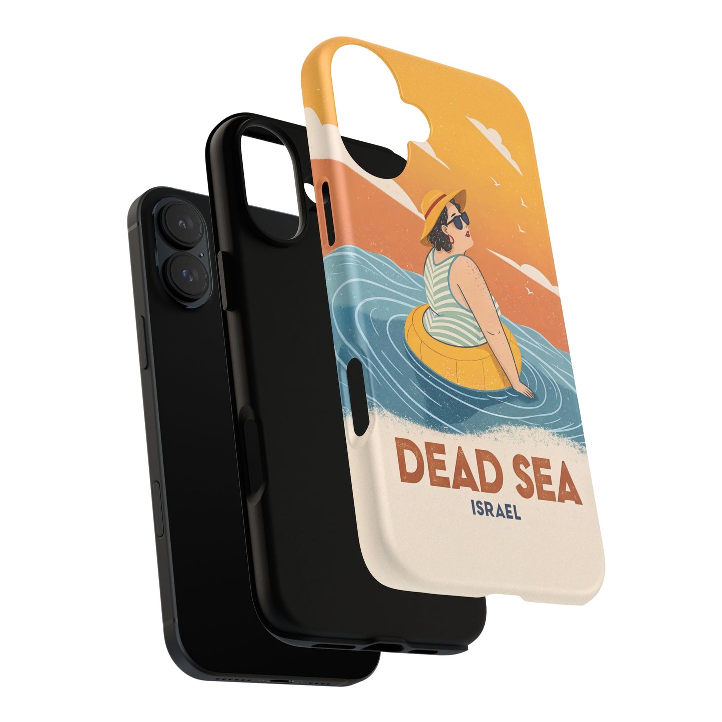 Dødehavet – Retro Flytende Dame Mobildeksel