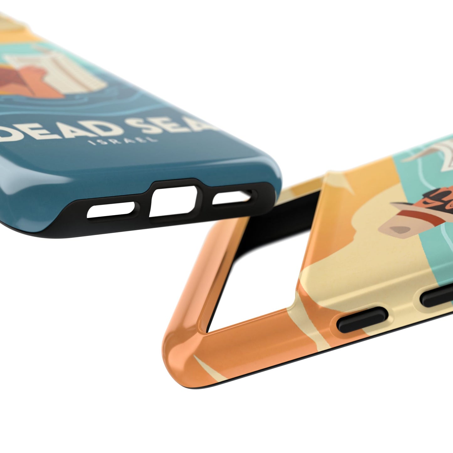 Dødehavet – Retro Flytende Mann Mobildeksel