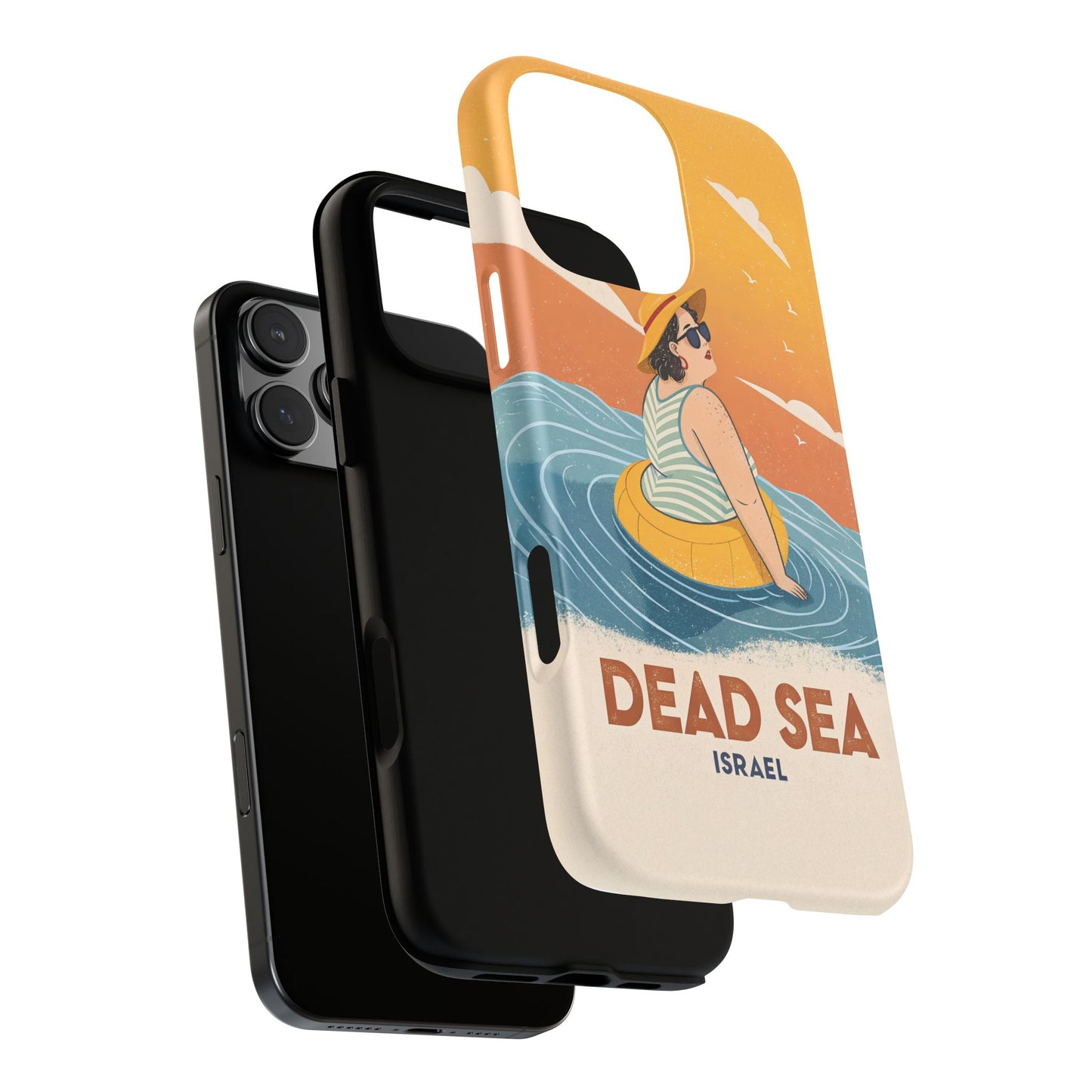 Dødehavet – Retro Flytende Dame Mobildeksel
