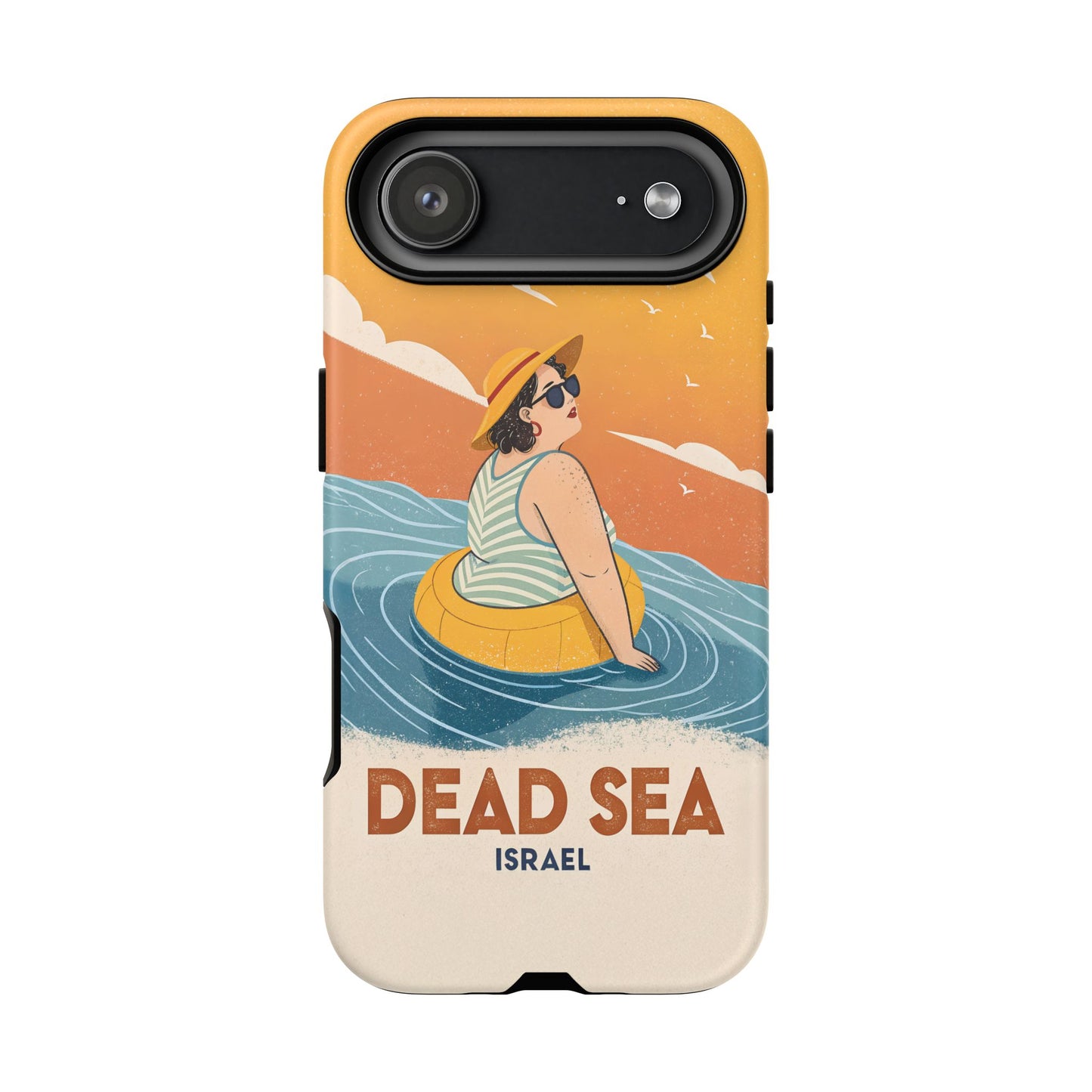 Dødehavet – Retro Flytende Dame Mobildeksel