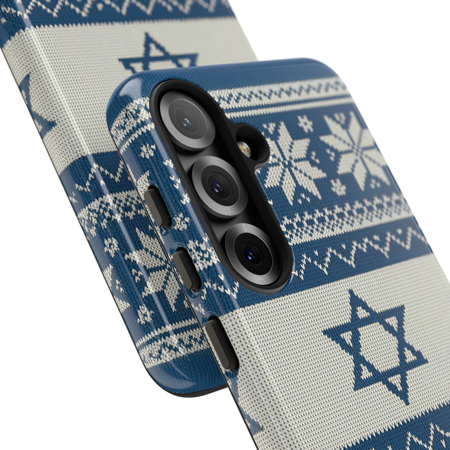 Norsk–Israelsk Strikkemønster – Mobildeksel