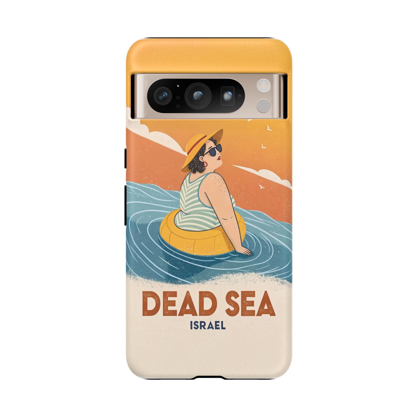 Dødehavet – Retro Flytende Dame Mobildeksel