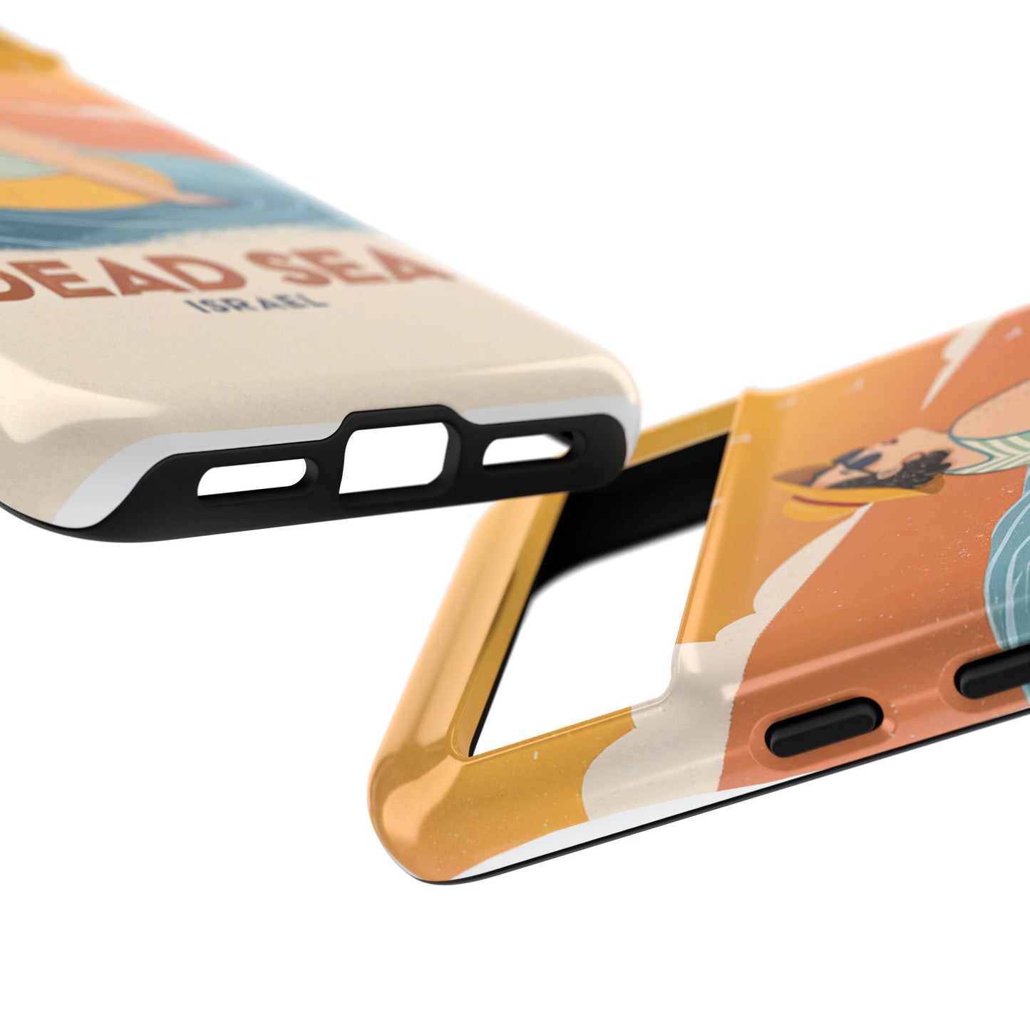 Dødehavet – Retro Flytende Dame Mobildeksel