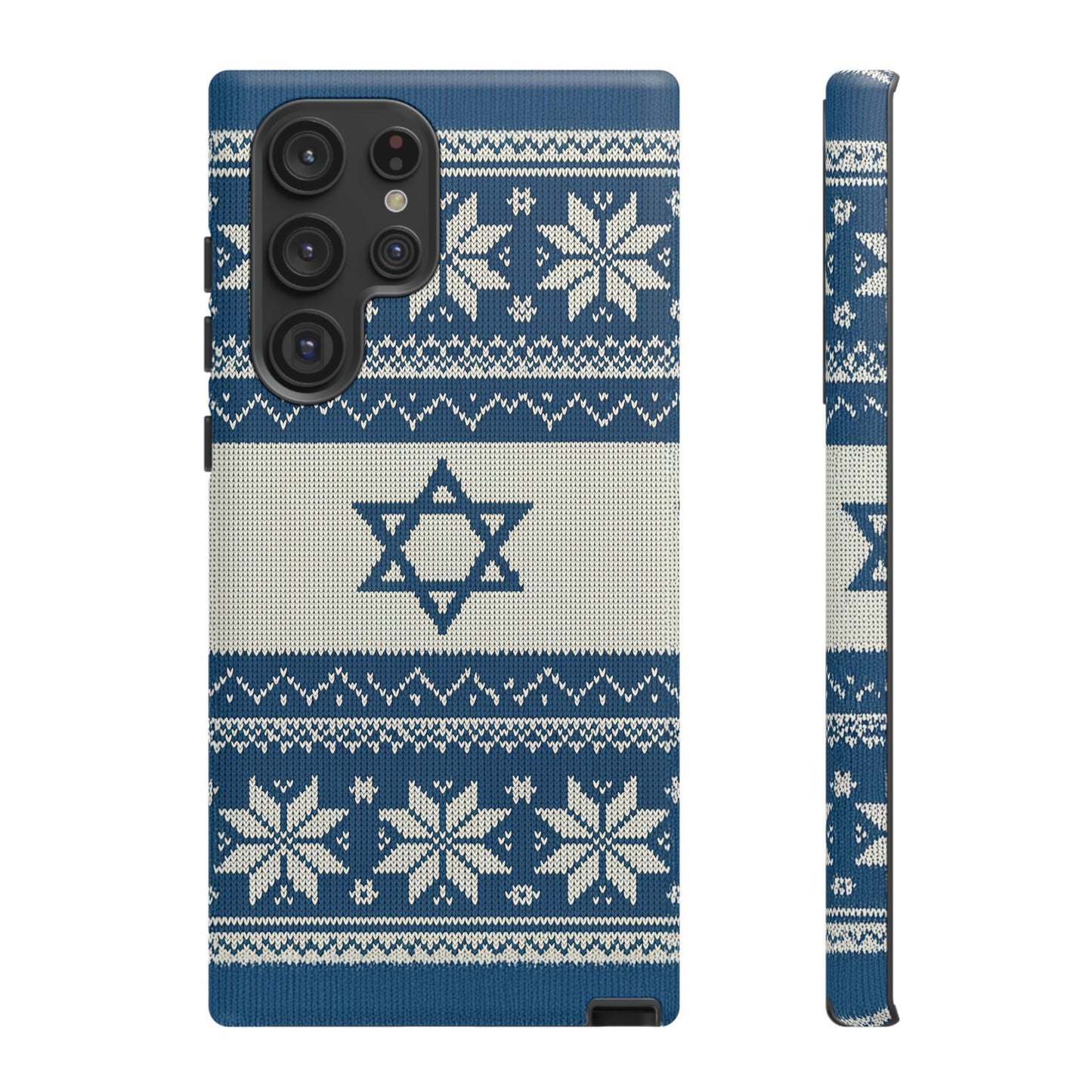 Norsk–Israelsk Strikkemønster – Mobildeksel