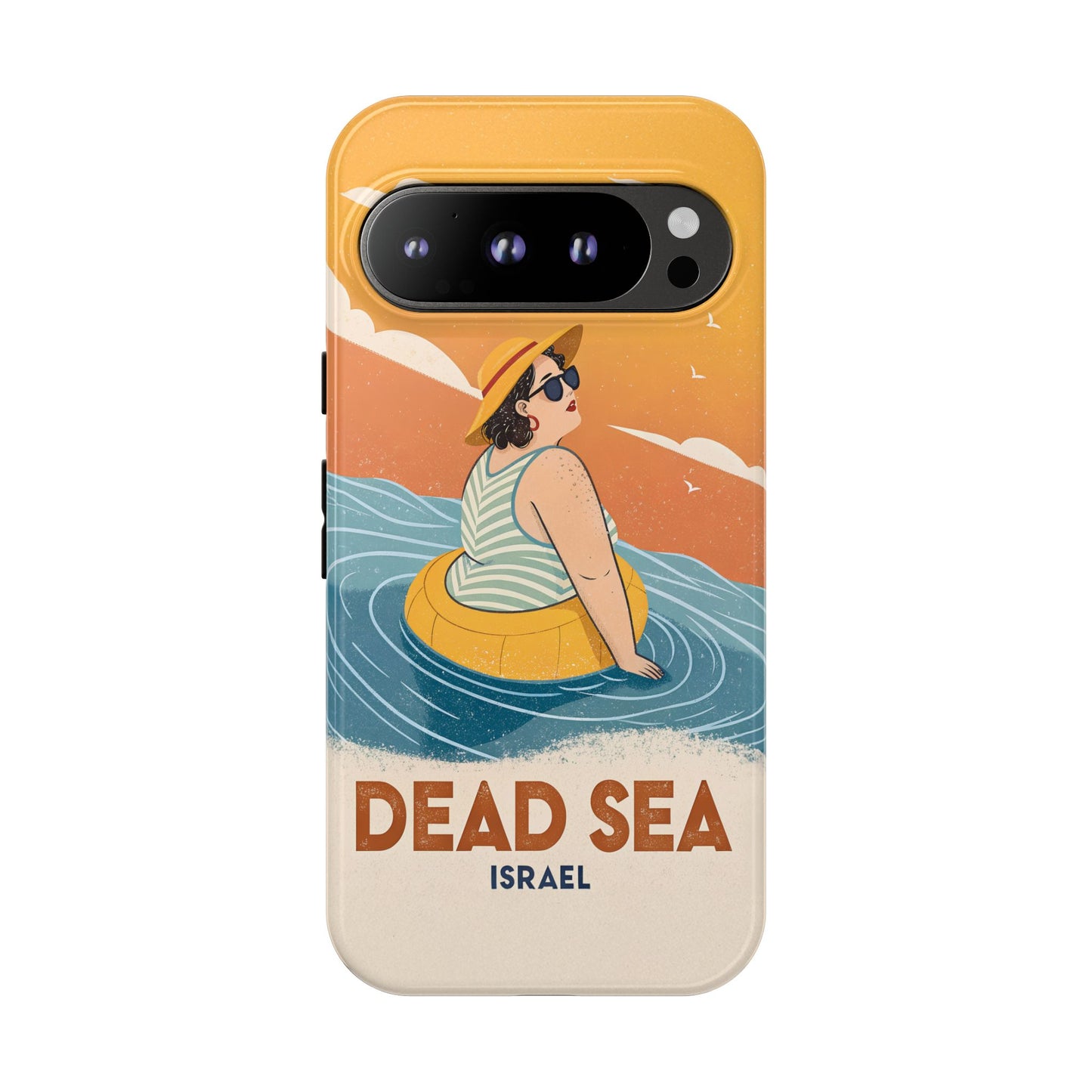 Dødehavet – Retro Flytende Dame Mobildeksel