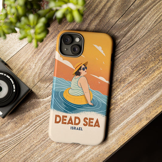 Dødehavet – Retro Flytende Dame Mobildeksel