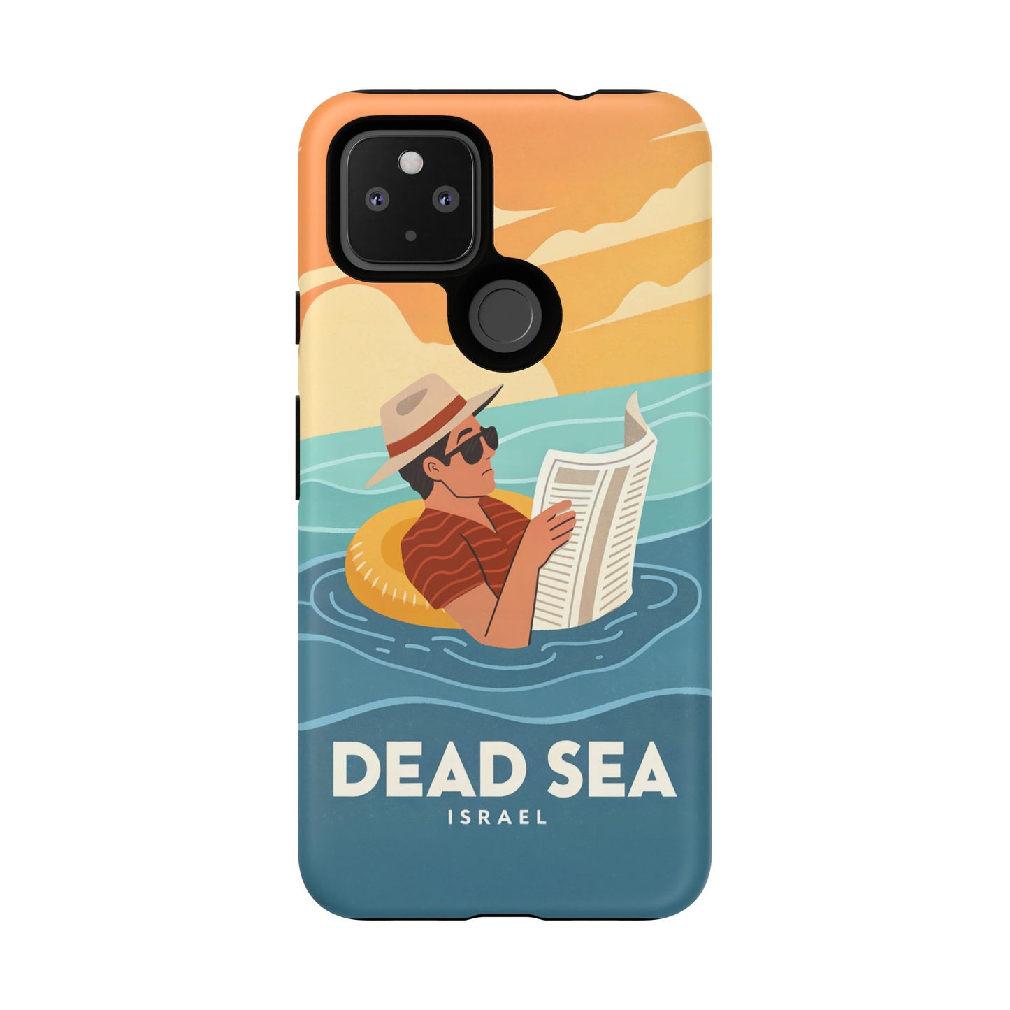 Dødehavet – Retro Flytende Mann Mobildeksel