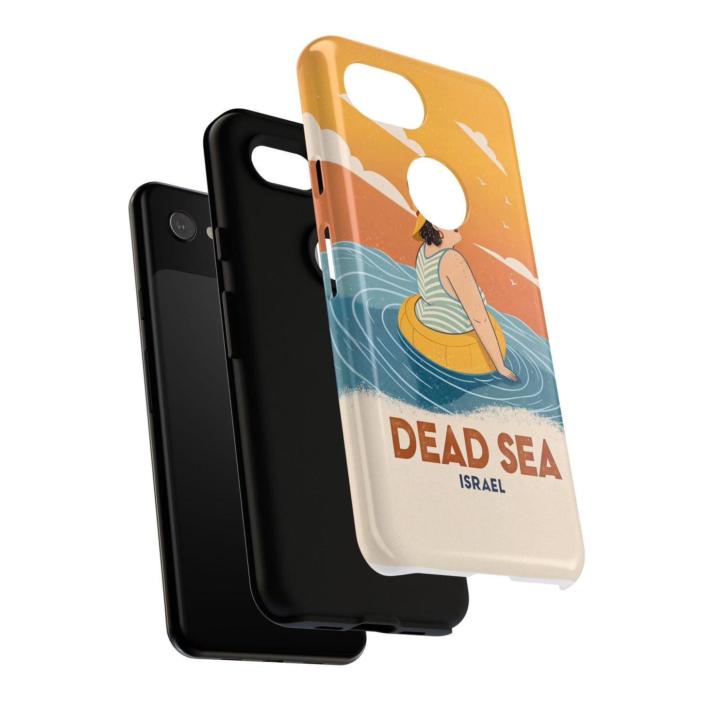 Dødehavet – Retro Flytende Dame Mobildeksel
