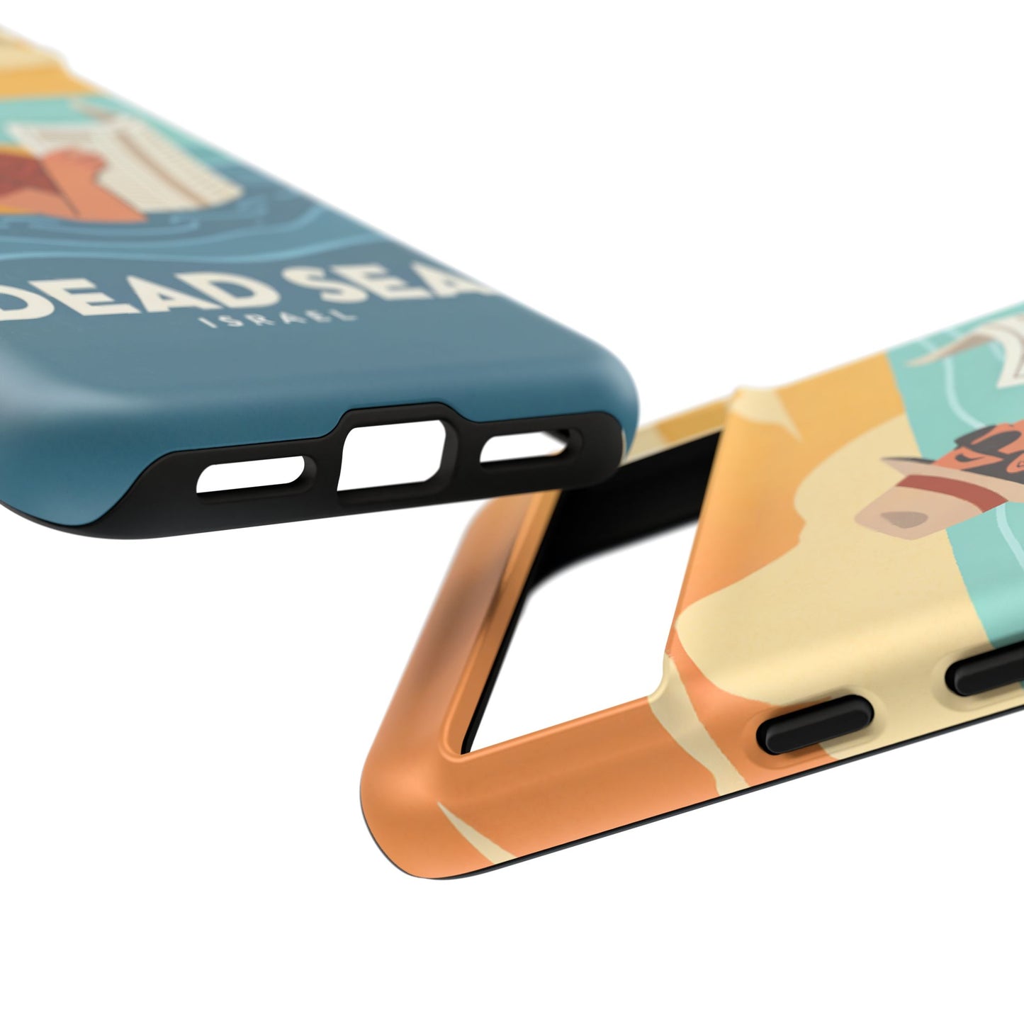 Dødehavet – Retro Flytende Mann Mobildeksel