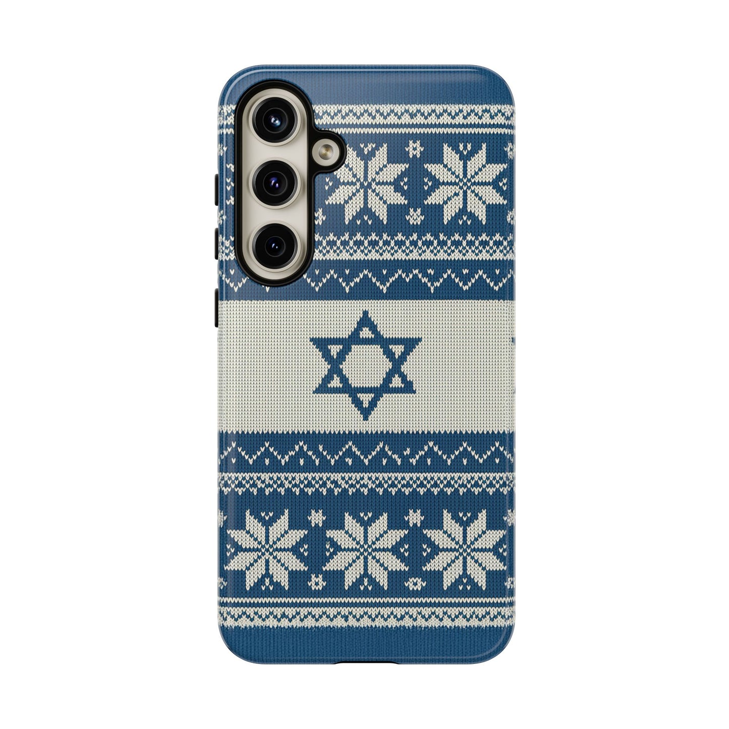 Norsk–Israelsk Strikkemønster – Mobildeksel