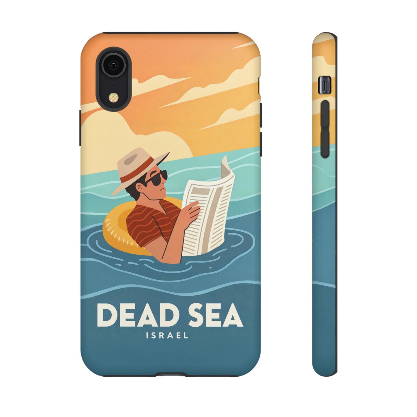 Dødehavet – Retro Flytende Mann Mobildeksel