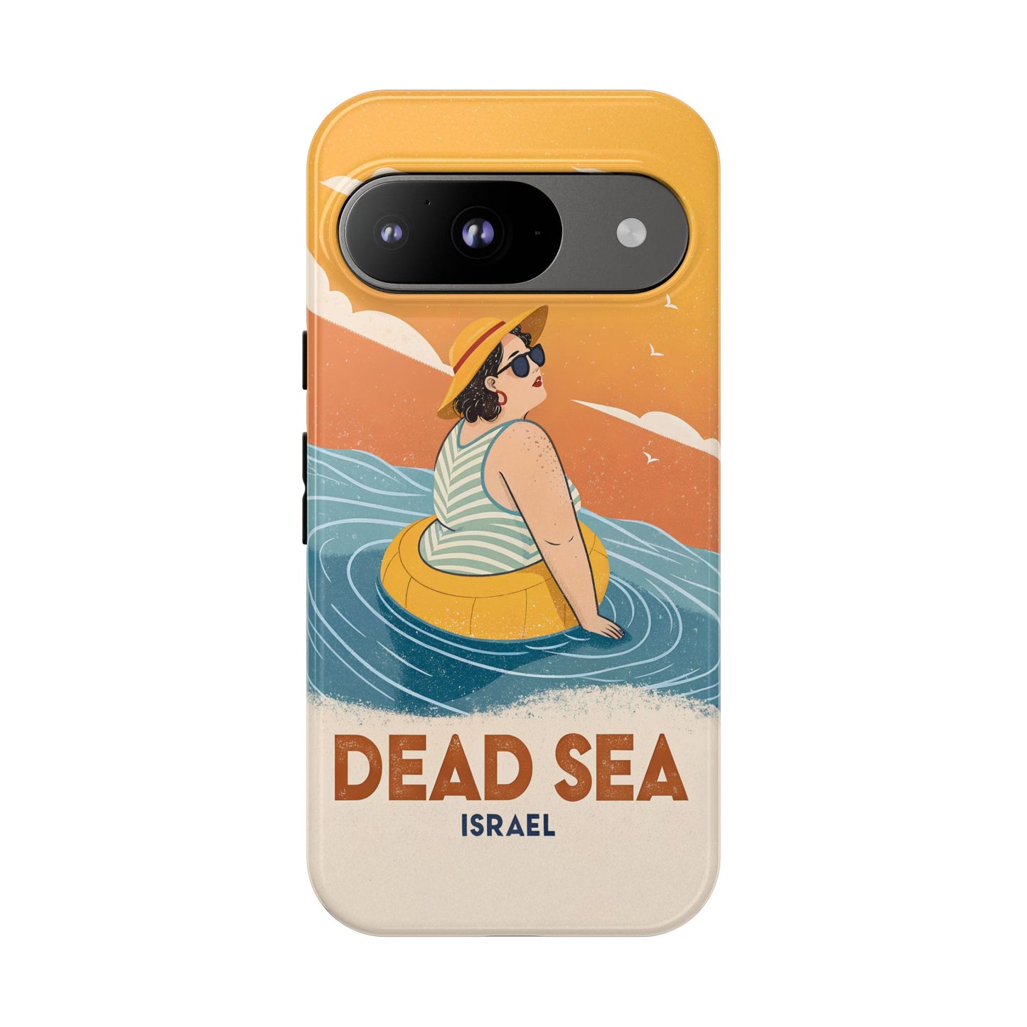 Dødehavet – Retro Flytende Dame Mobildeksel