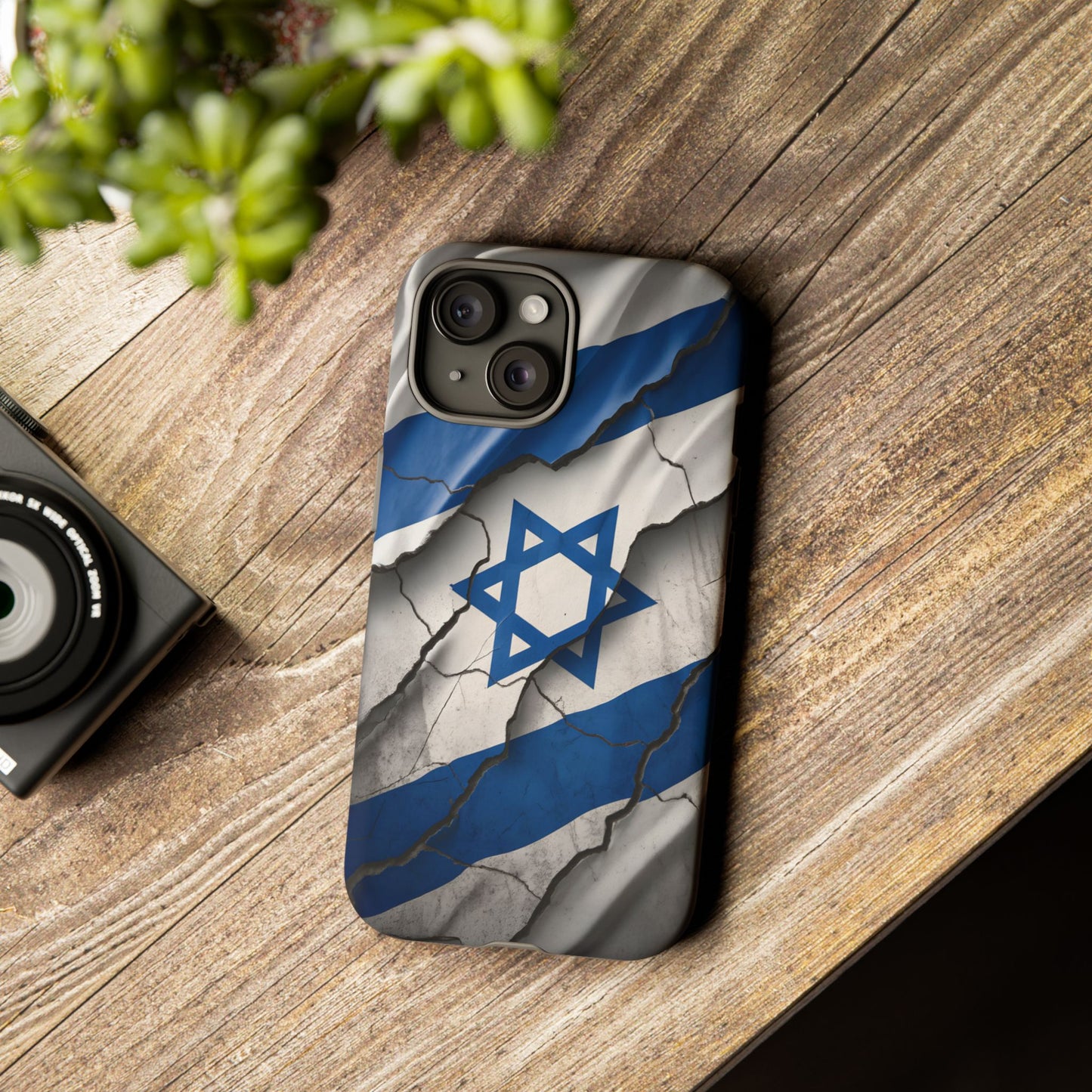 Israel-flagget – Styrke i Motgang Mobildeksel