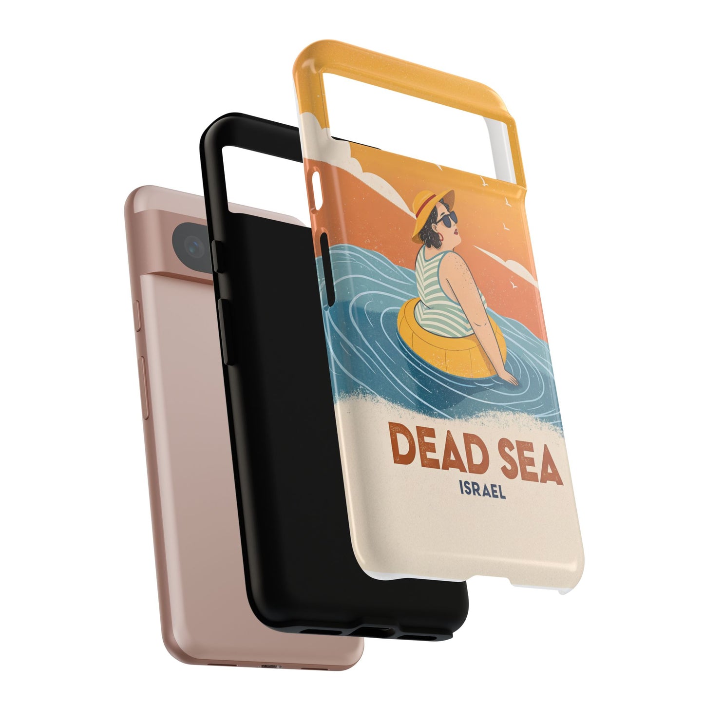 Dødehavet – Retro Flytende Dame Mobildeksel