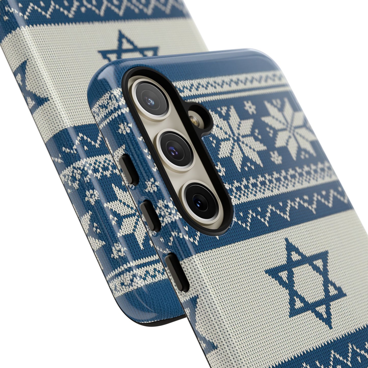 Norsk–Israelsk Strikkemønster – Mobildeksel