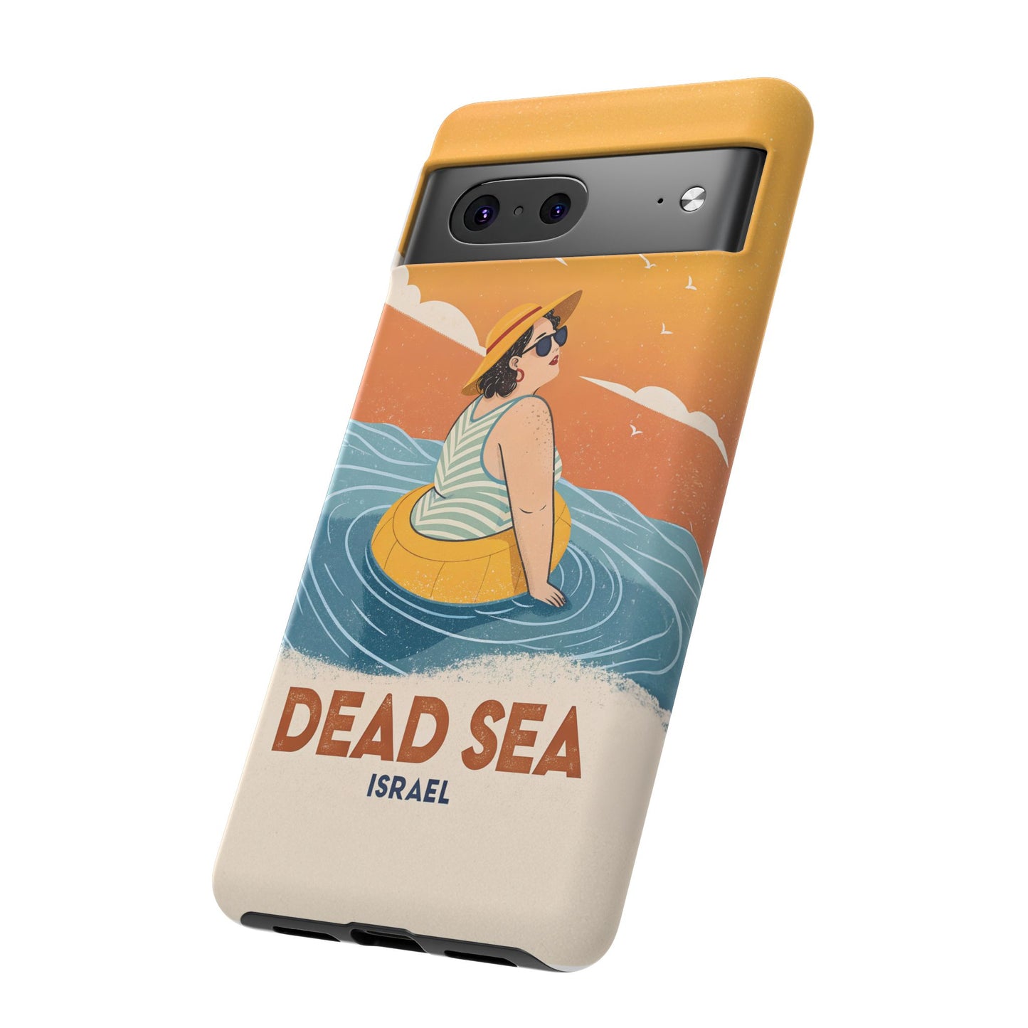 Dødehavet – Retro Flytende Dame Mobildeksel