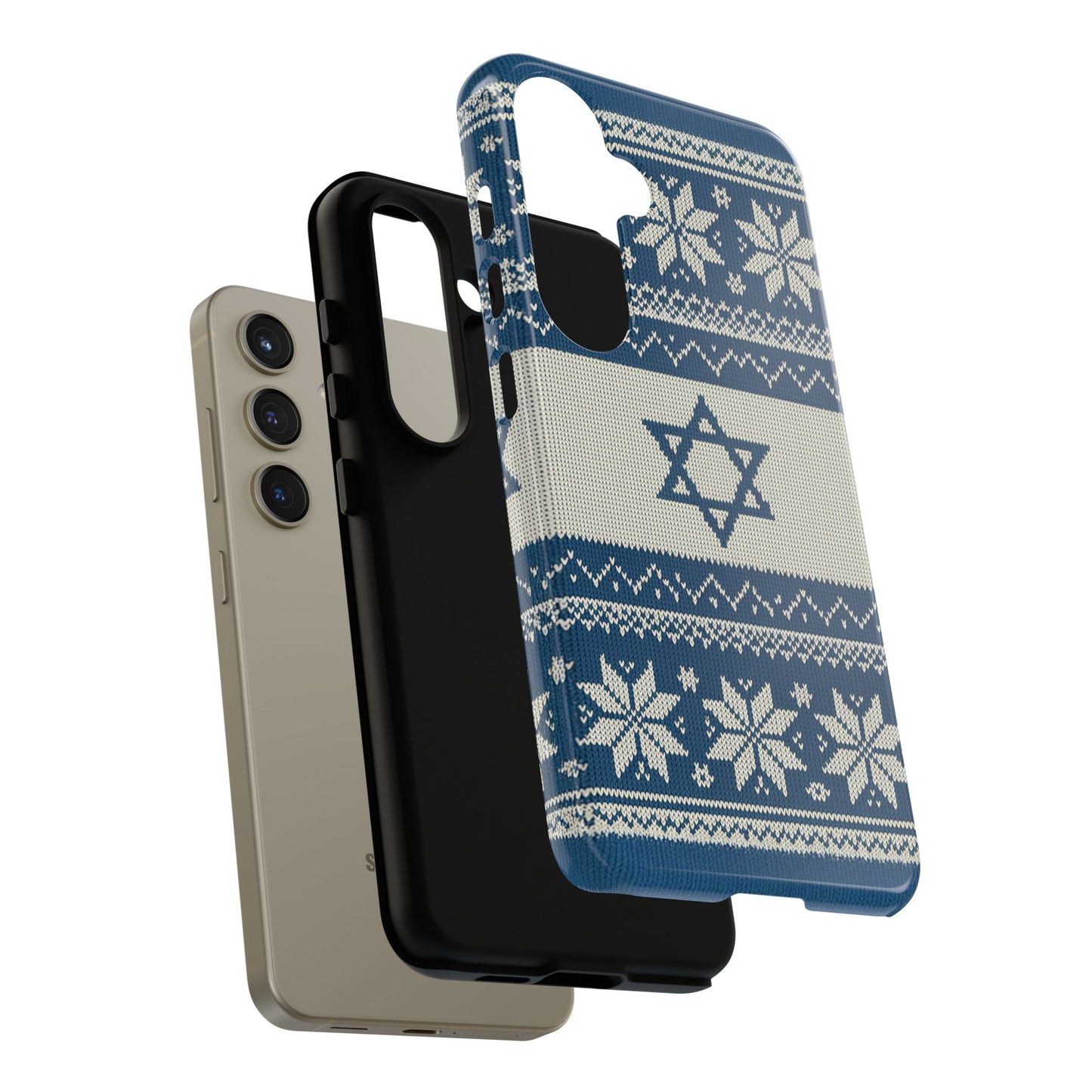 Norsk–Israelsk Strikkemønster – Mobildeksel