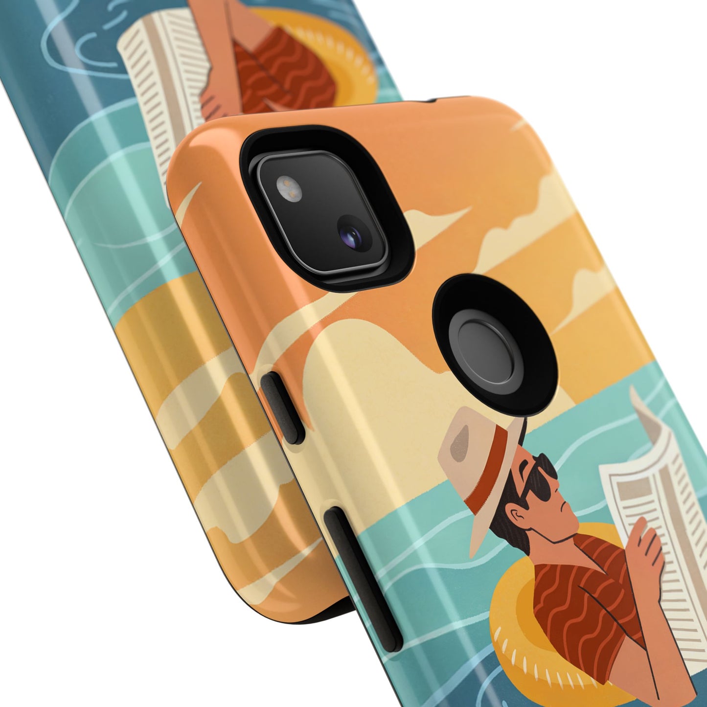 Dødehavet – Retro Flytende Mann Mobildeksel