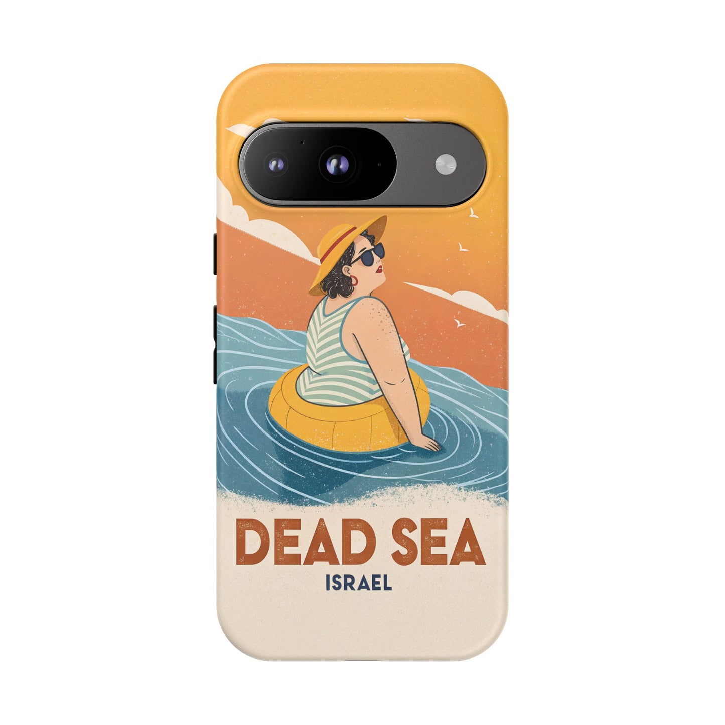 Dødehavet – Retro Flytende Dame Mobildeksel