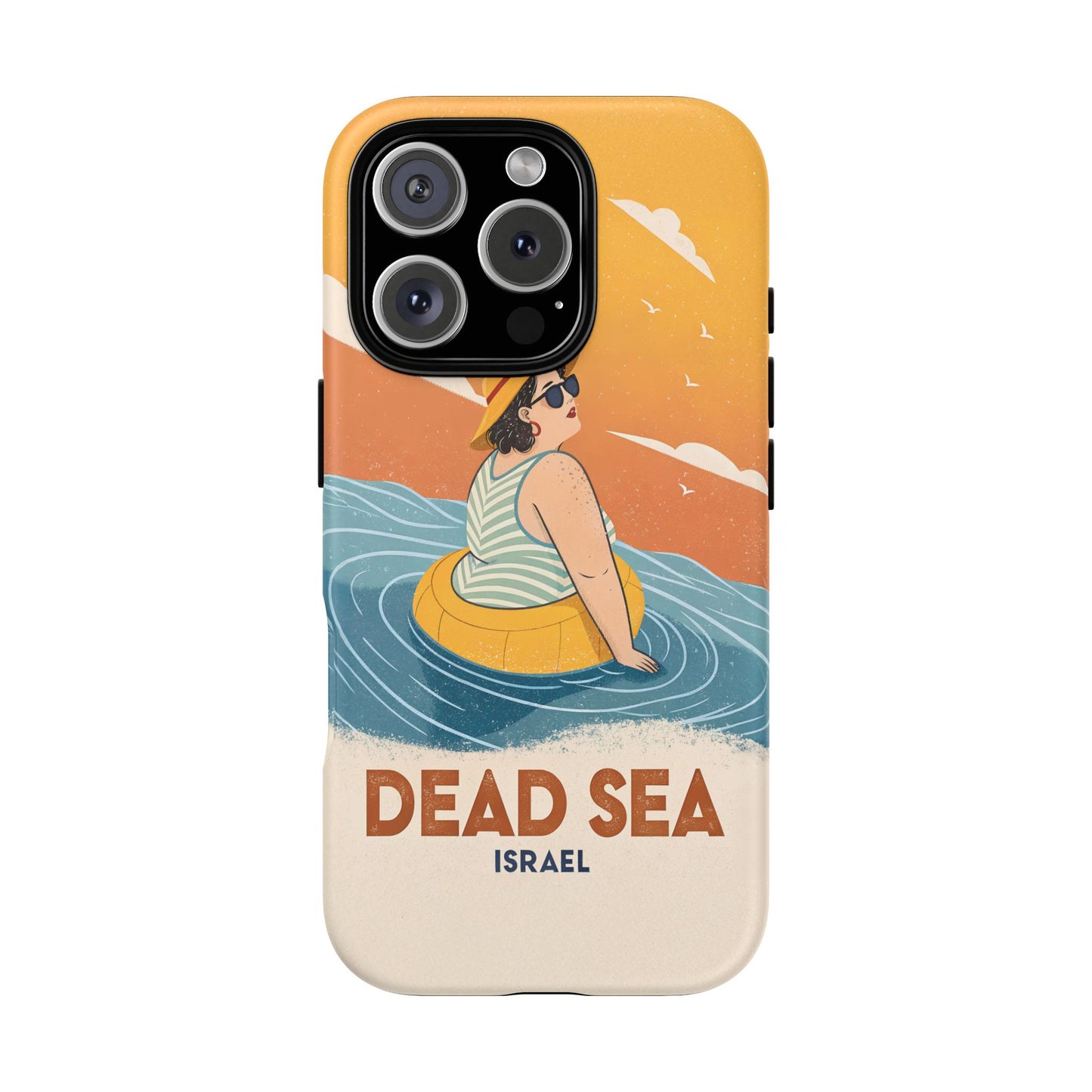 Dødehavet – Retro Flytende Dame Mobildeksel