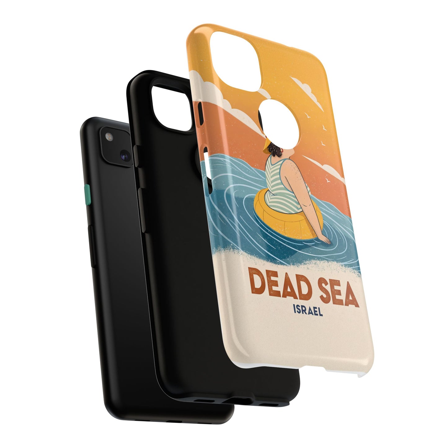 Dødehavet – Retro Flytende Dame Mobildeksel