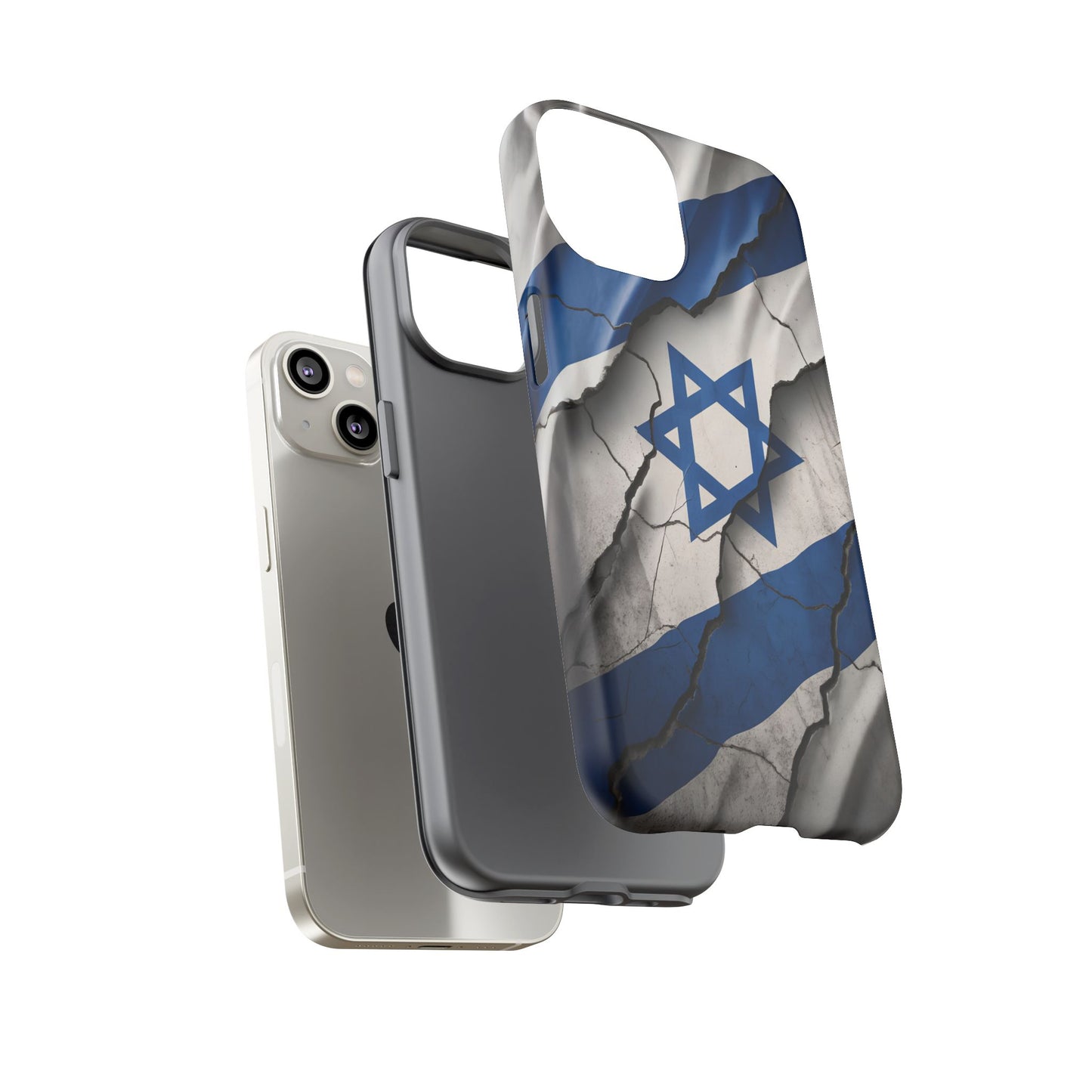 Israel-flagget – Styrke i Motgang Mobildeksel