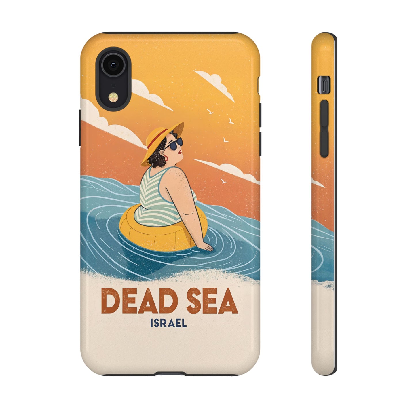 Dødehavet – Retro Flytende Dame Mobildeksel