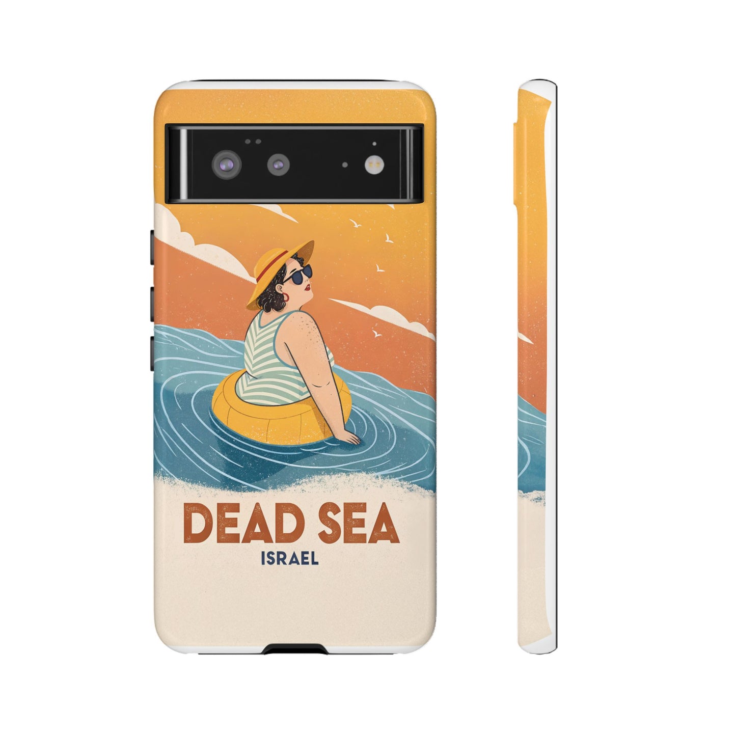 Dødehavet – Retro Flytende Dame Mobildeksel