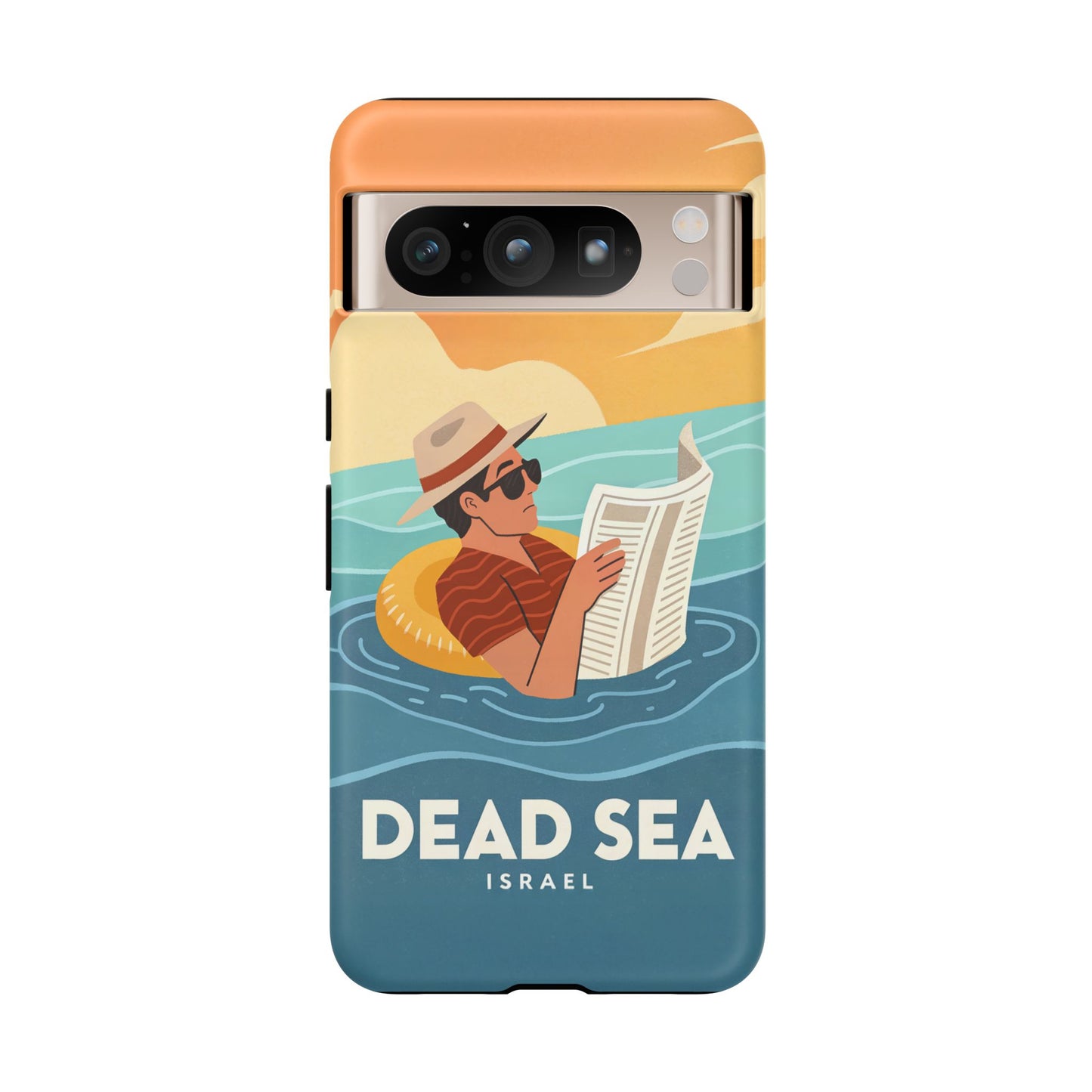Dødehavet – Retro Flytende Mann Mobildeksel