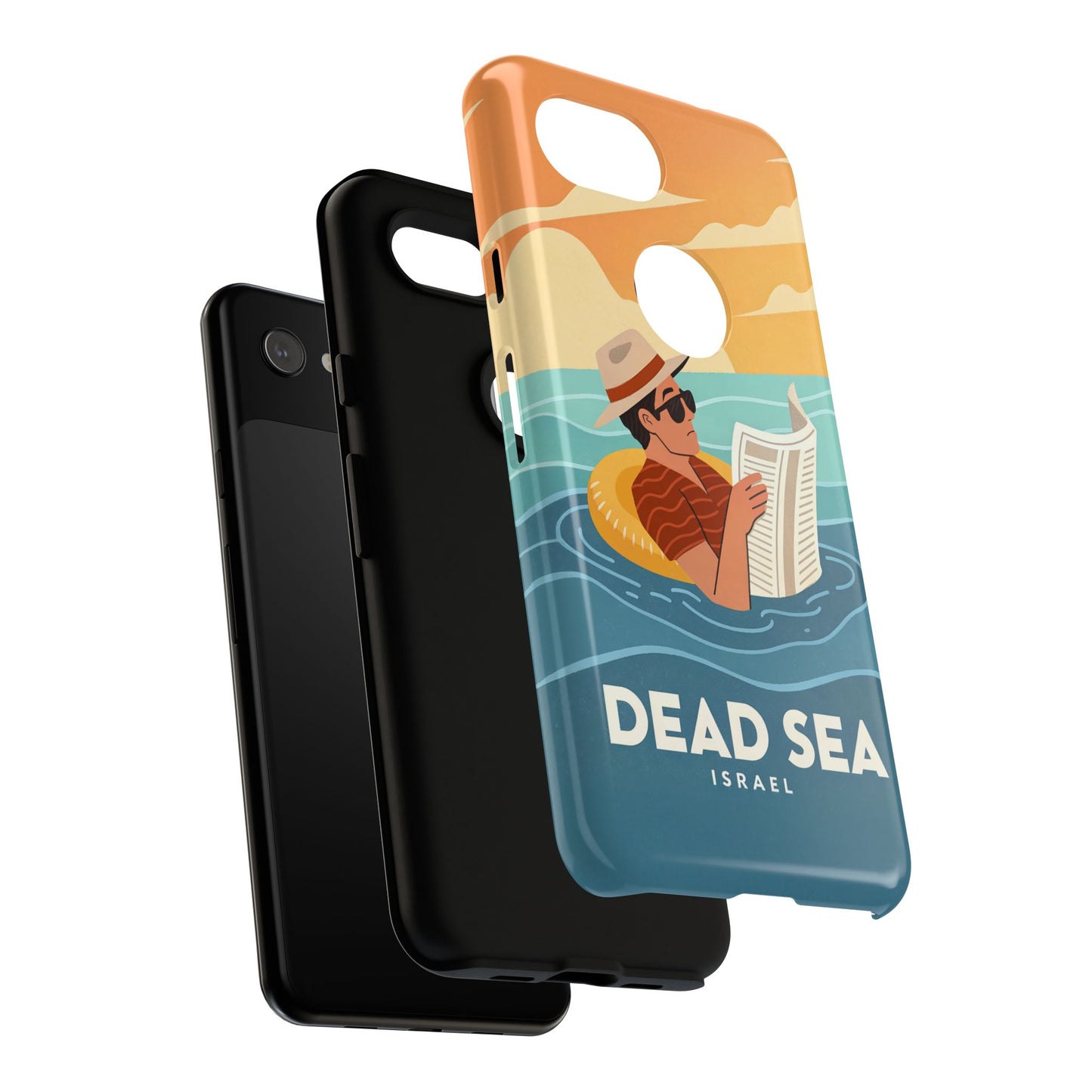 Dødehavet – Retro Flytende Mann Mobildeksel
