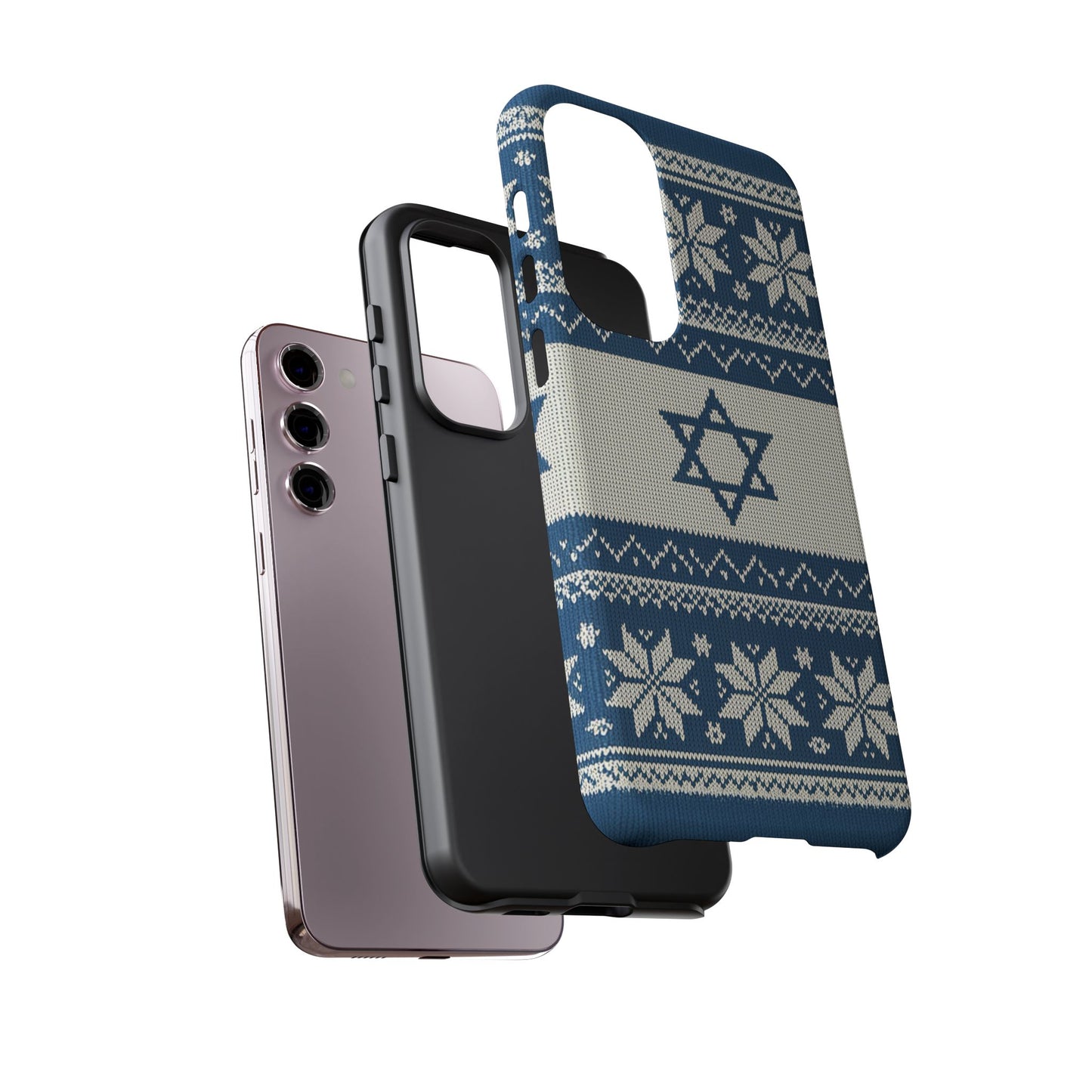 Norsk–Israelsk Strikkemønster – Mobildeksel