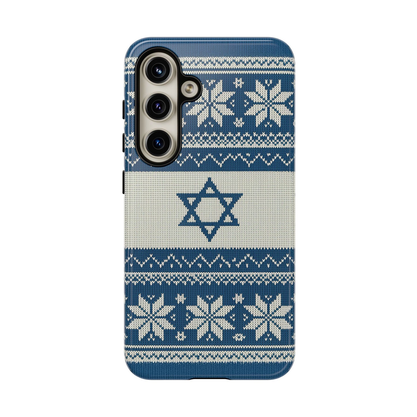 Norsk–Israelsk Strikkemønster – Mobildeksel