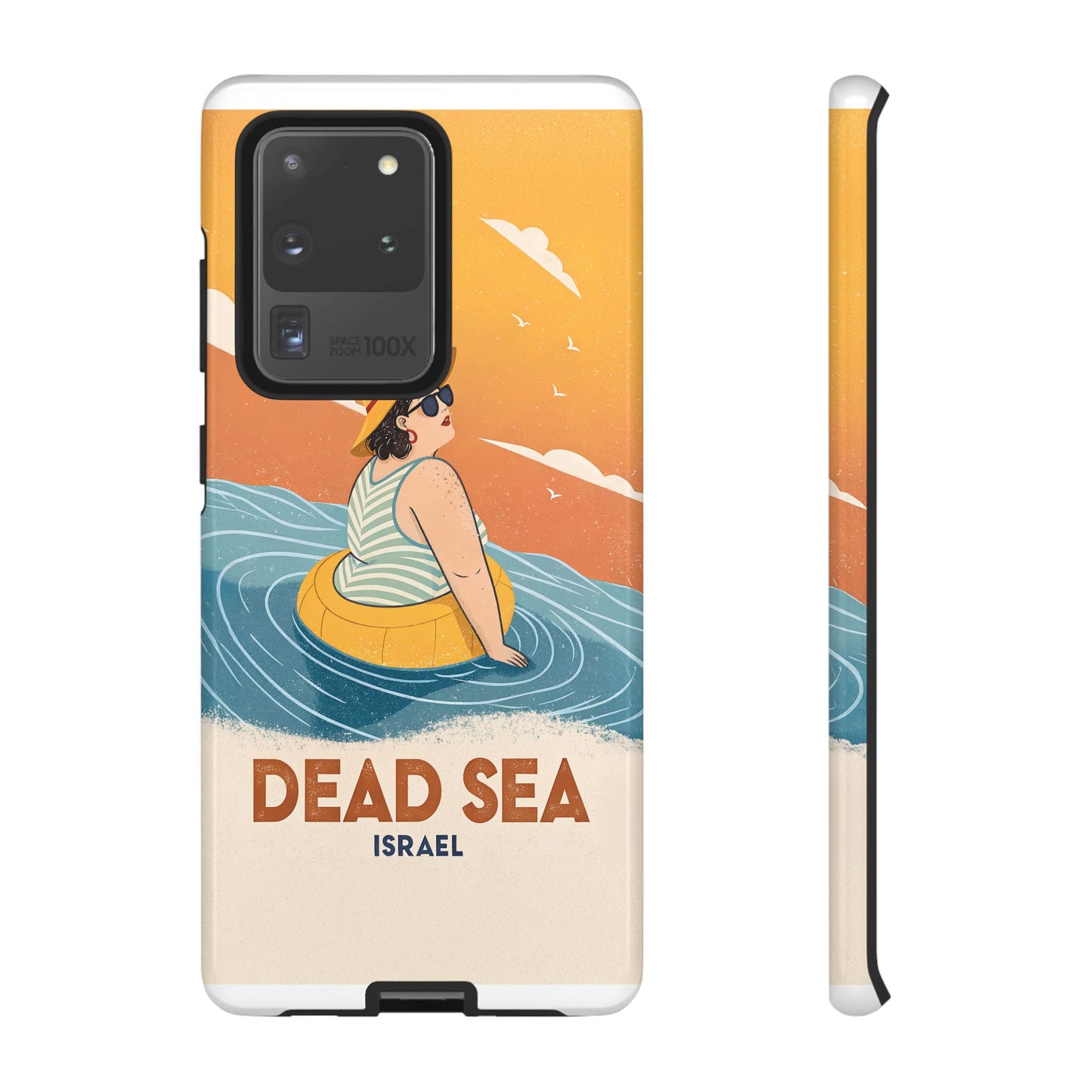 Dødehavet – Retro Flytende Dame Mobildeksel