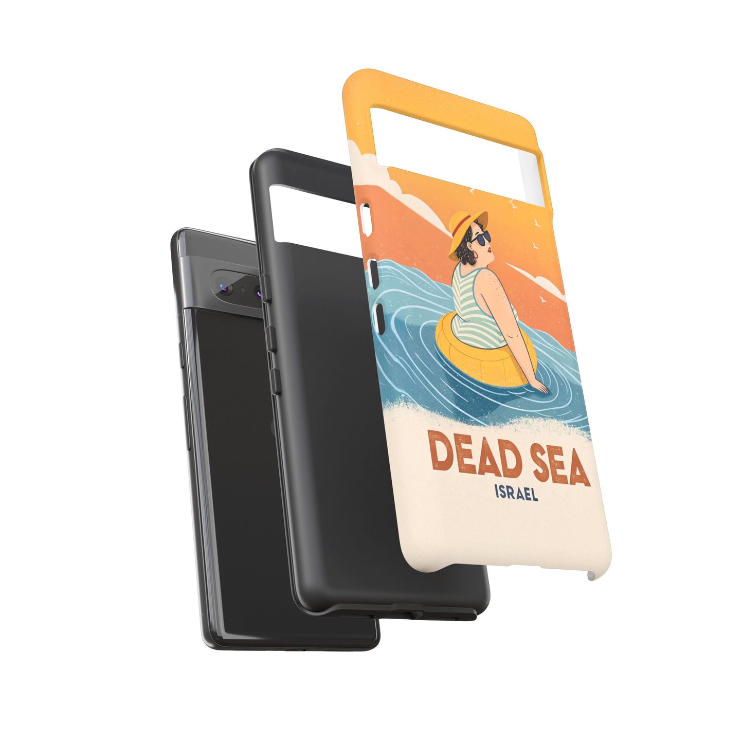 Dødehavet – Retro Flytende Dame Mobildeksel