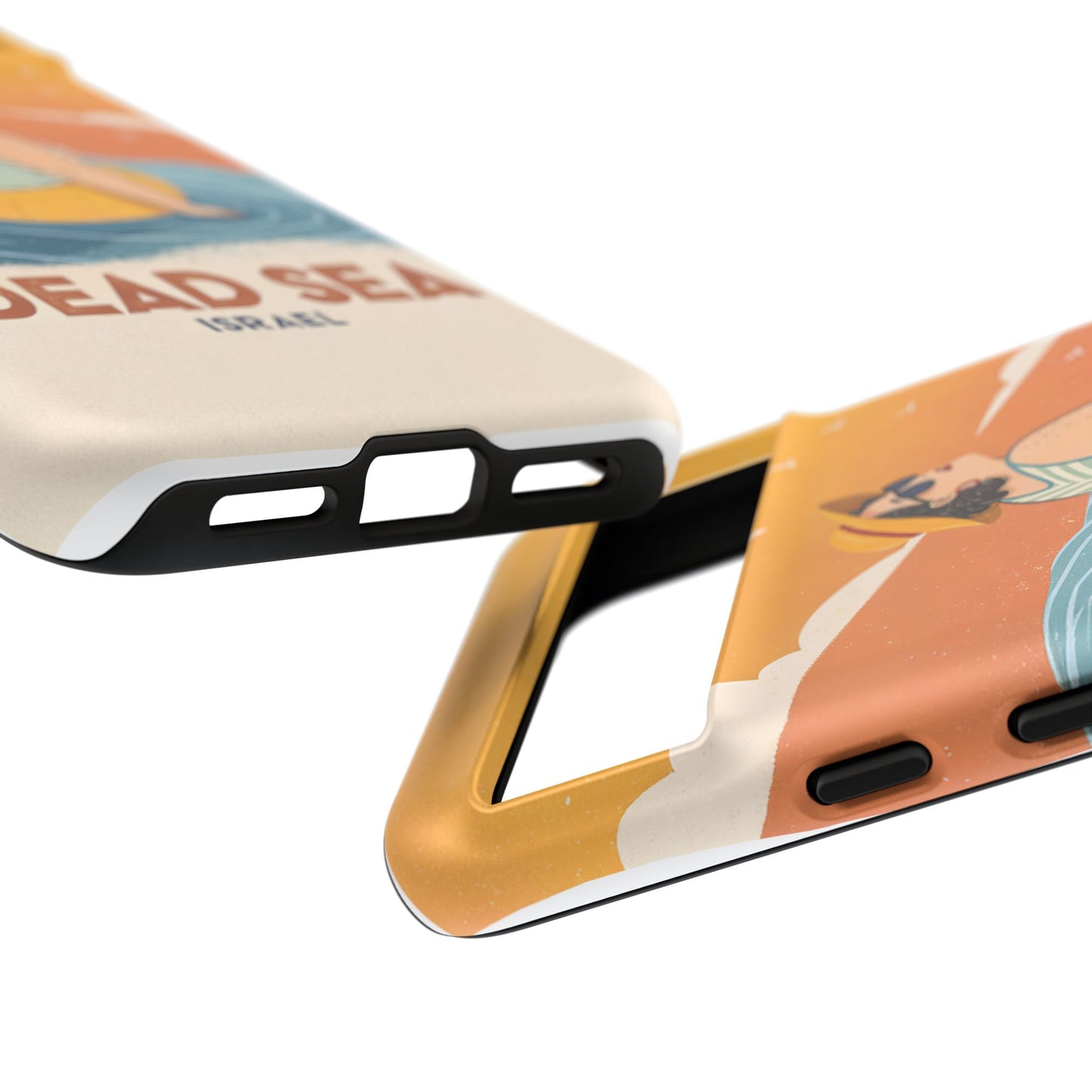 Dødehavet – Retro Flytende Dame Mobildeksel