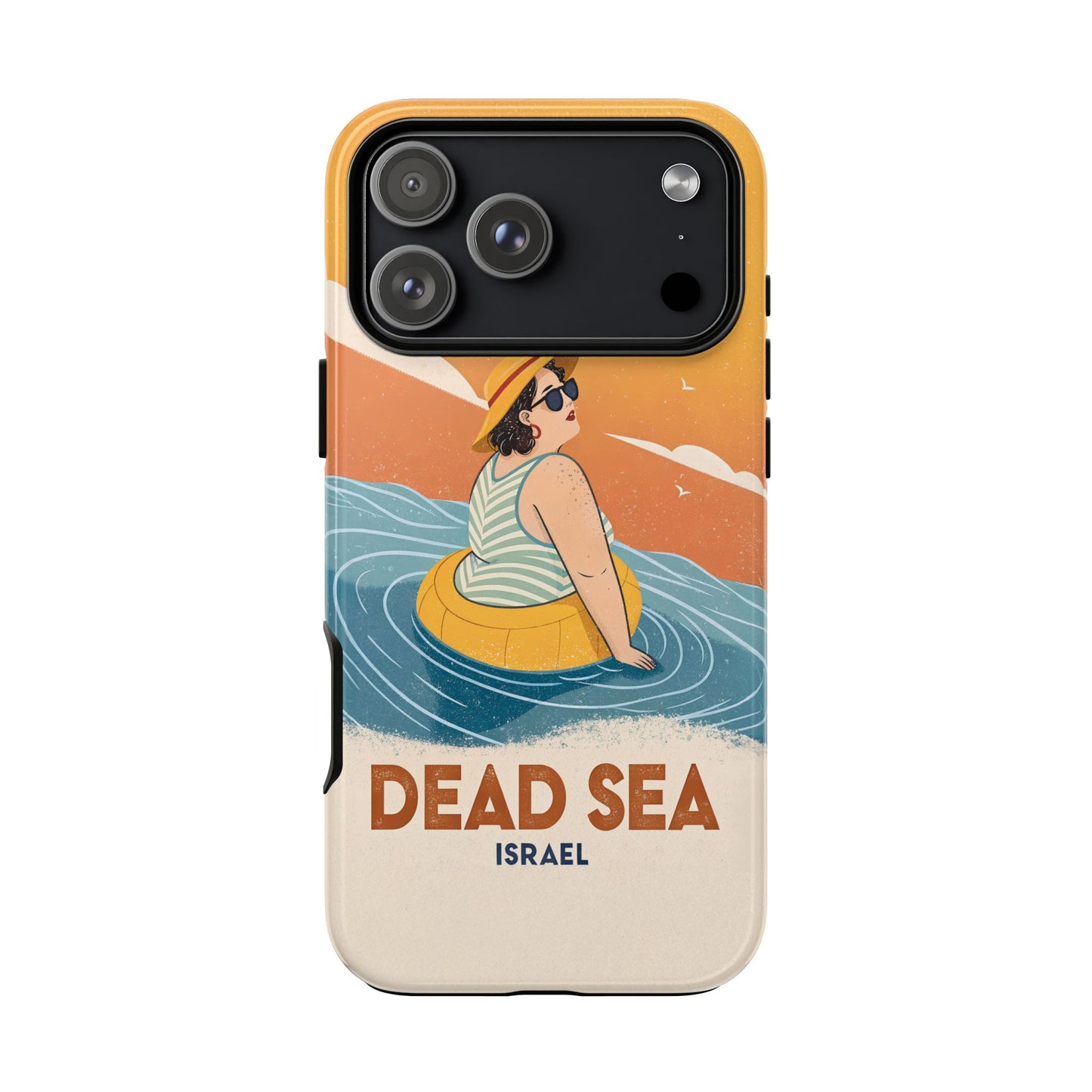 Dødehavet – Retro Flytende Dame Mobildeksel