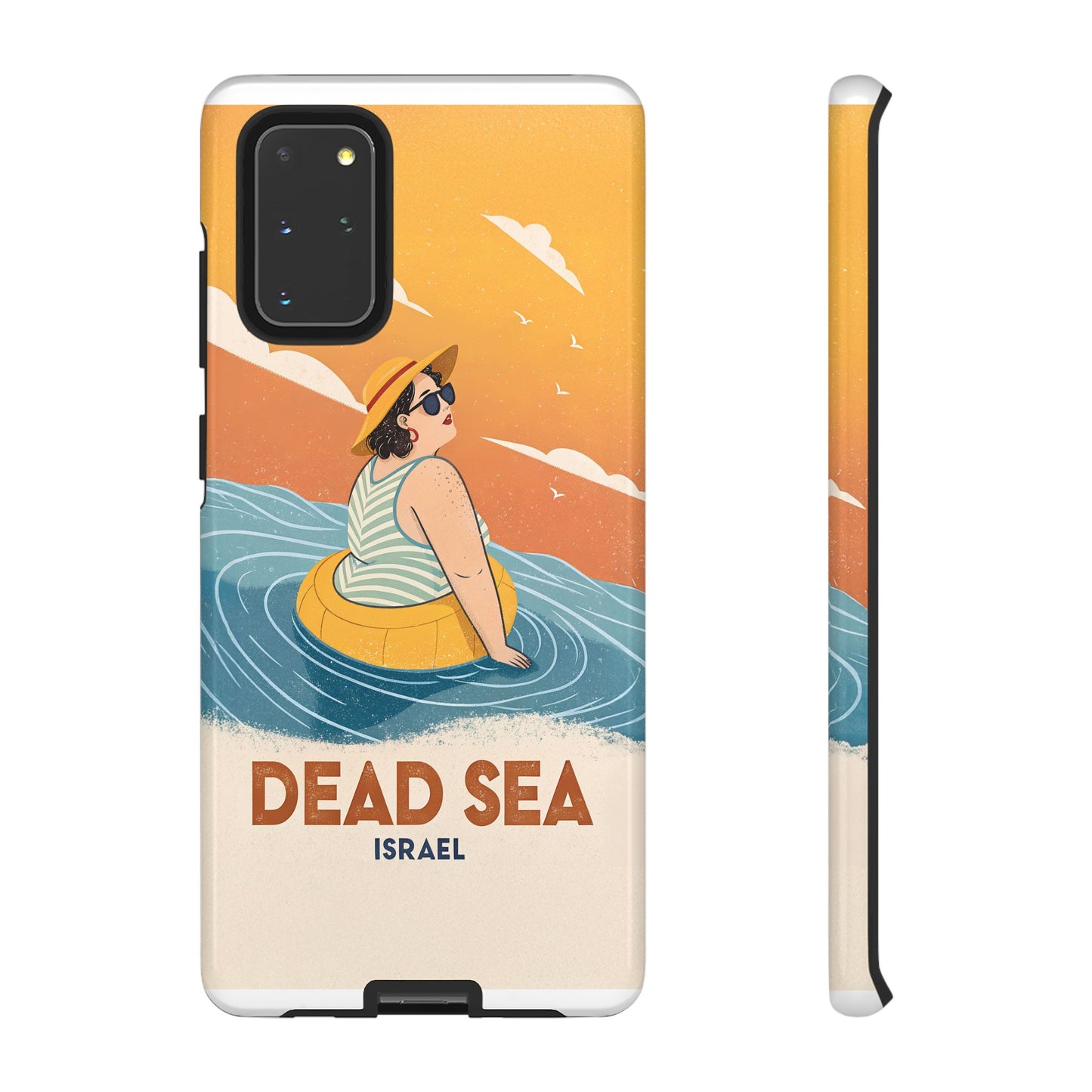 Dødehavet – Retro Flytende Dame Mobildeksel
