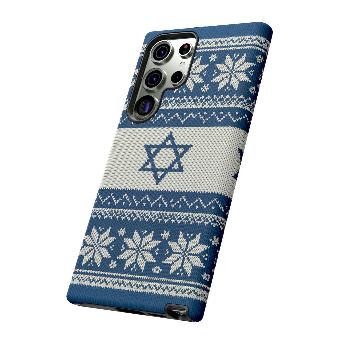 Norsk–Israelsk Strikkemønster – Mobildeksel