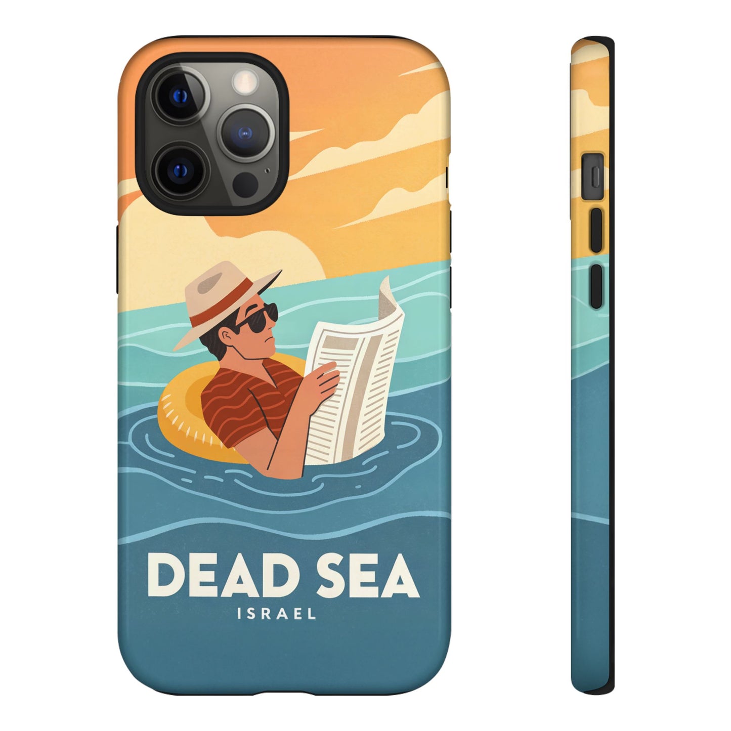 Dødehavet – Retro Flytende Mann Mobildeksel
