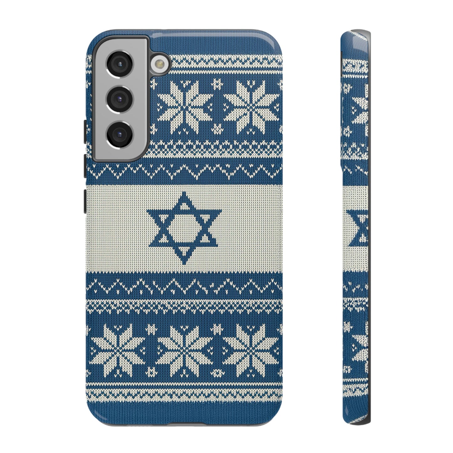 Norsk–Israelsk Strikkemønster – Mobildeksel