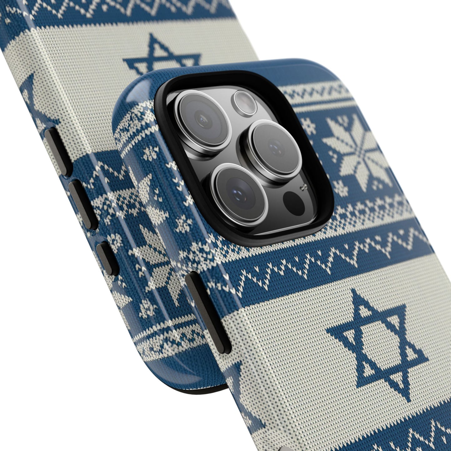 Norsk–Israelsk Strikkemønster – Mobildeksel