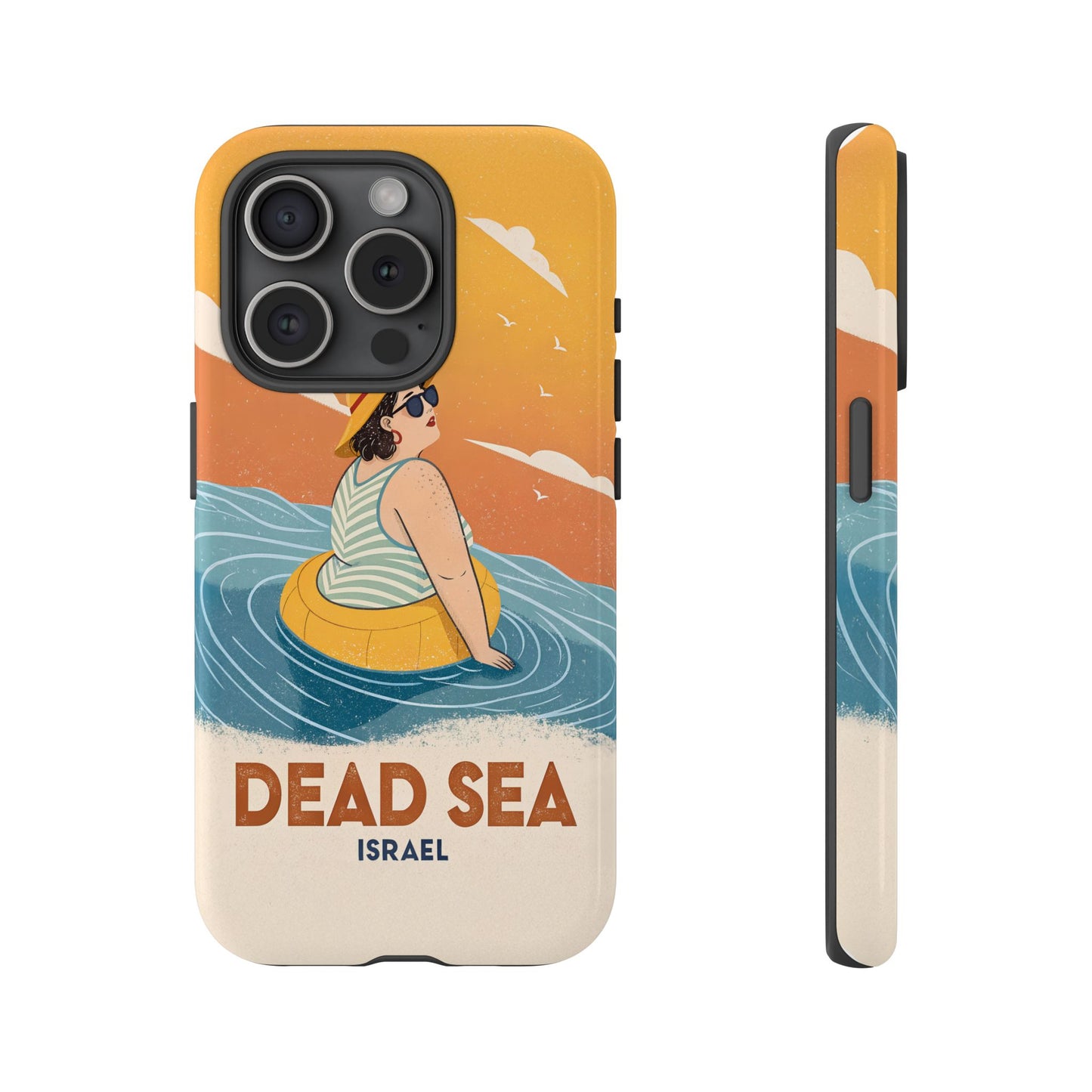 Dødehavet – Retro Flytende Dame Mobildeksel