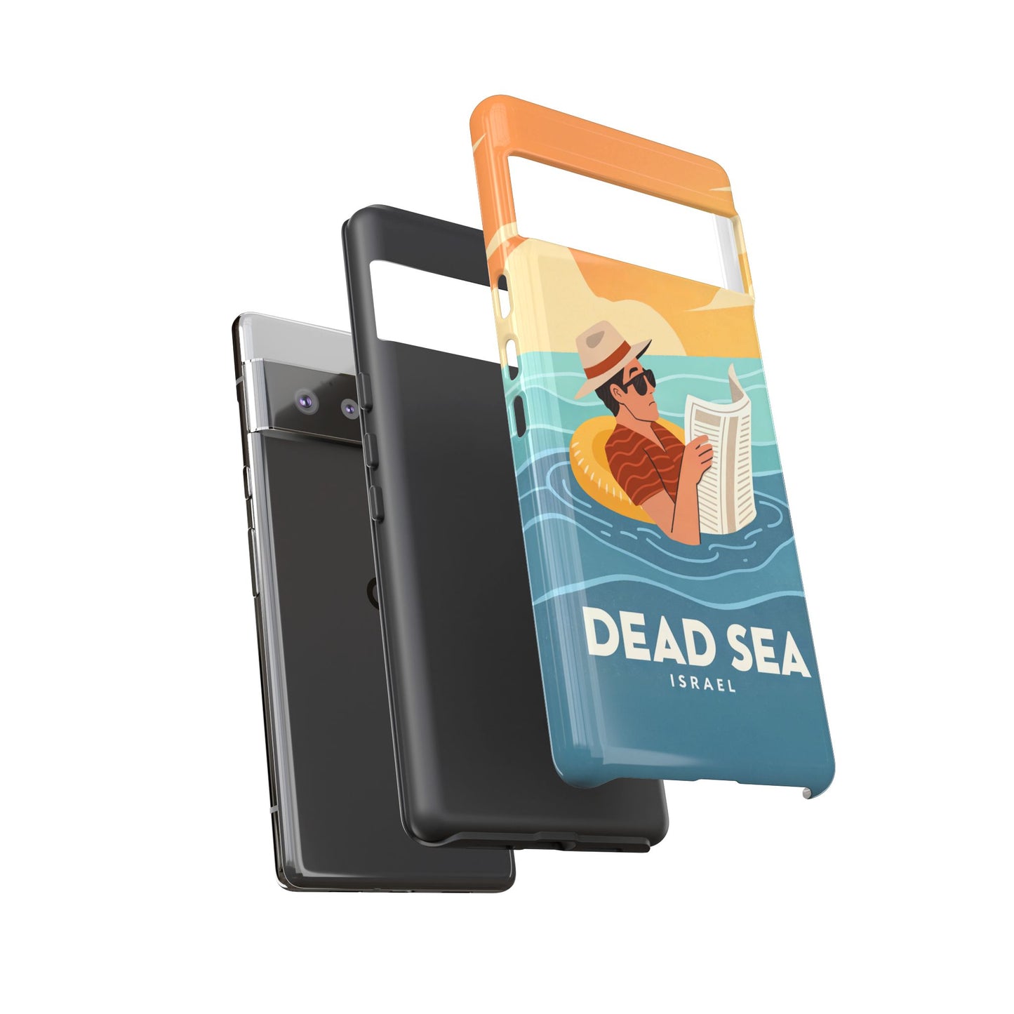Dødehavet – Retro Flytende Mann Mobildeksel