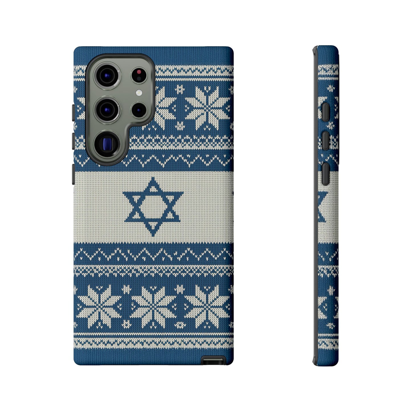 Norsk–Israelsk Strikkemønster – Mobildeksel