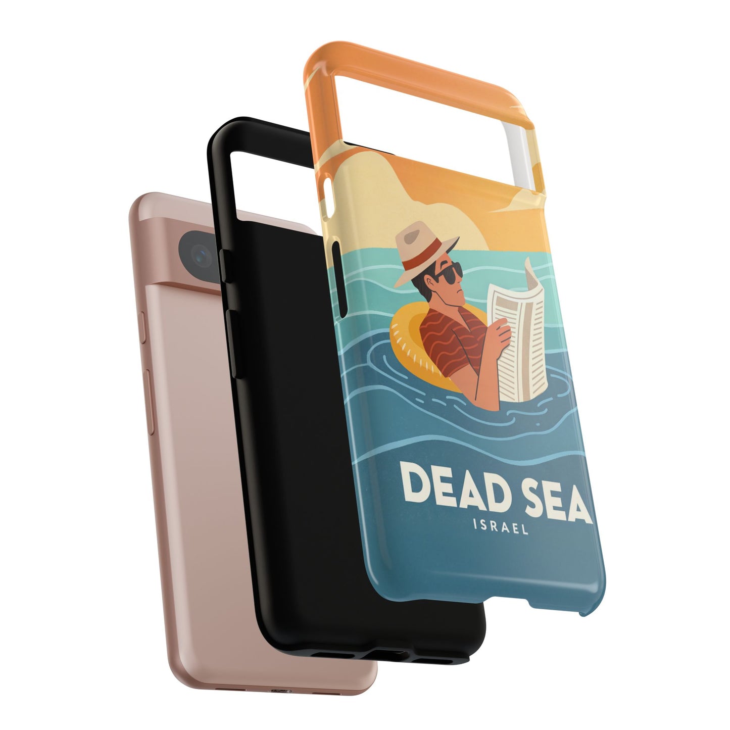 Dødehavet – Retro Flytende Mann Mobildeksel