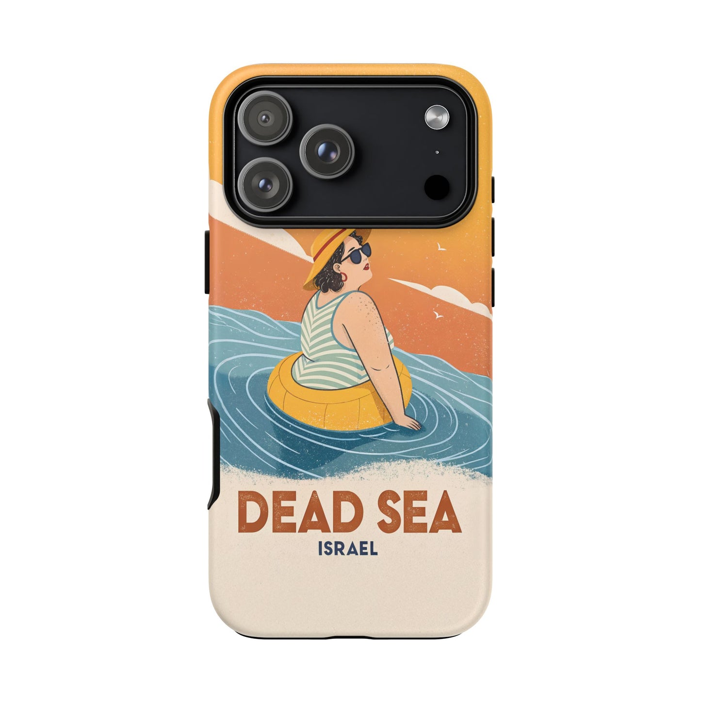 Dødehavet – Retro Flytende Dame Mobildeksel