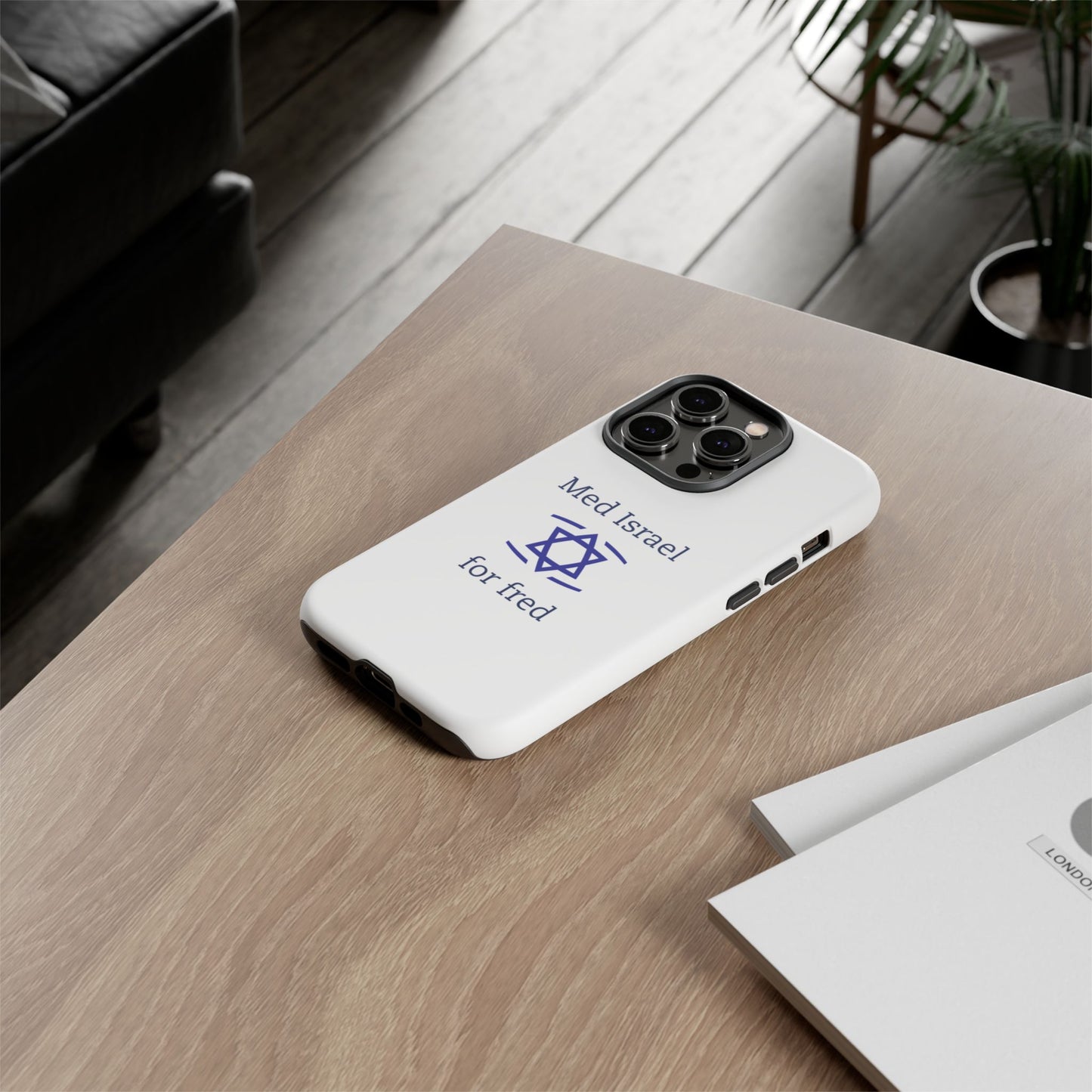 Med Israel for fred – MIFF Mobildeksel