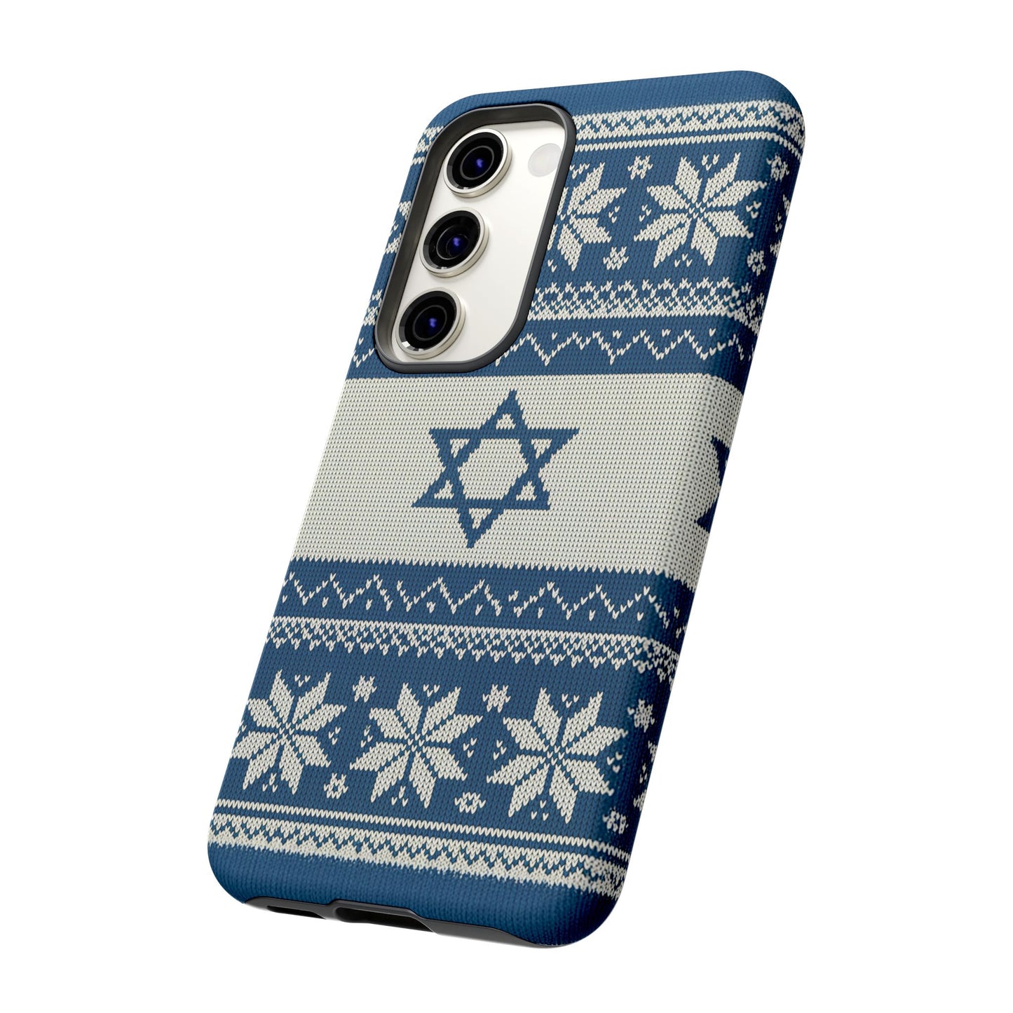 Norsk–Israelsk Strikkemønster – Mobildeksel