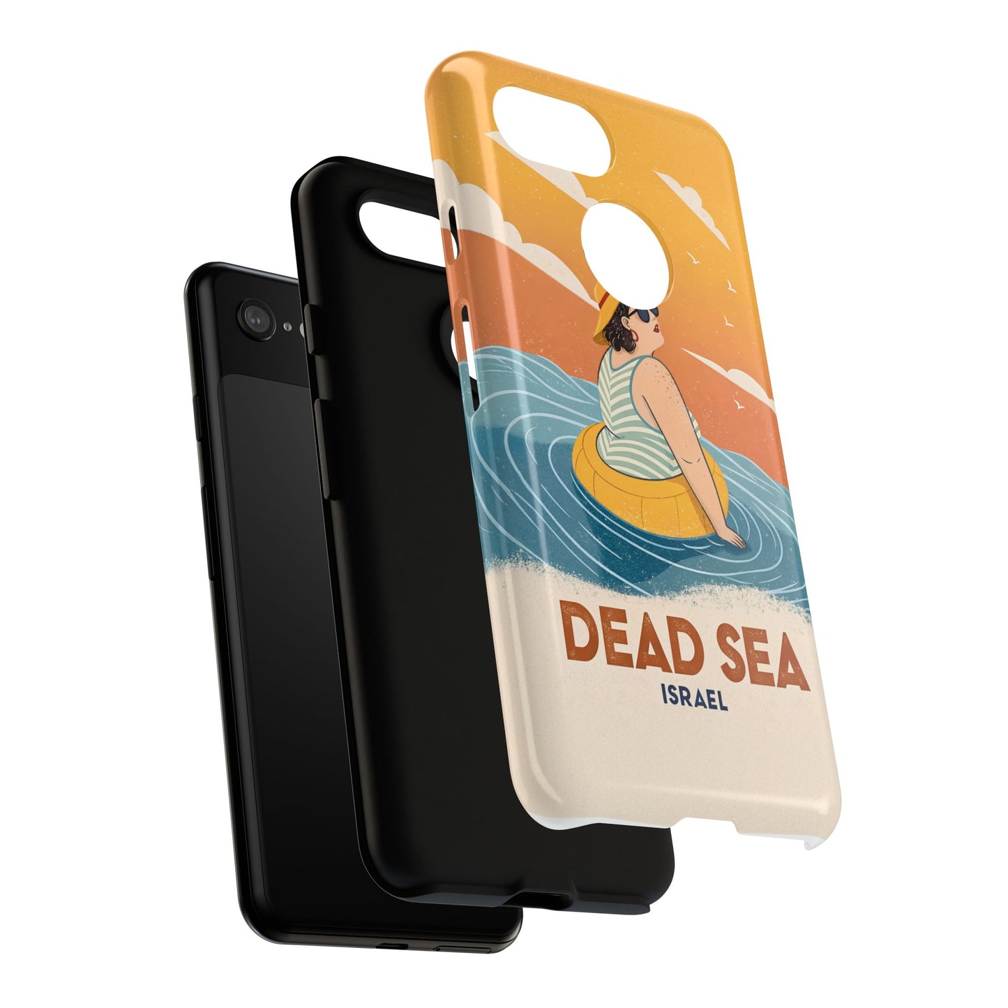 Dødehavet – Retro Flytende Dame Mobildeksel